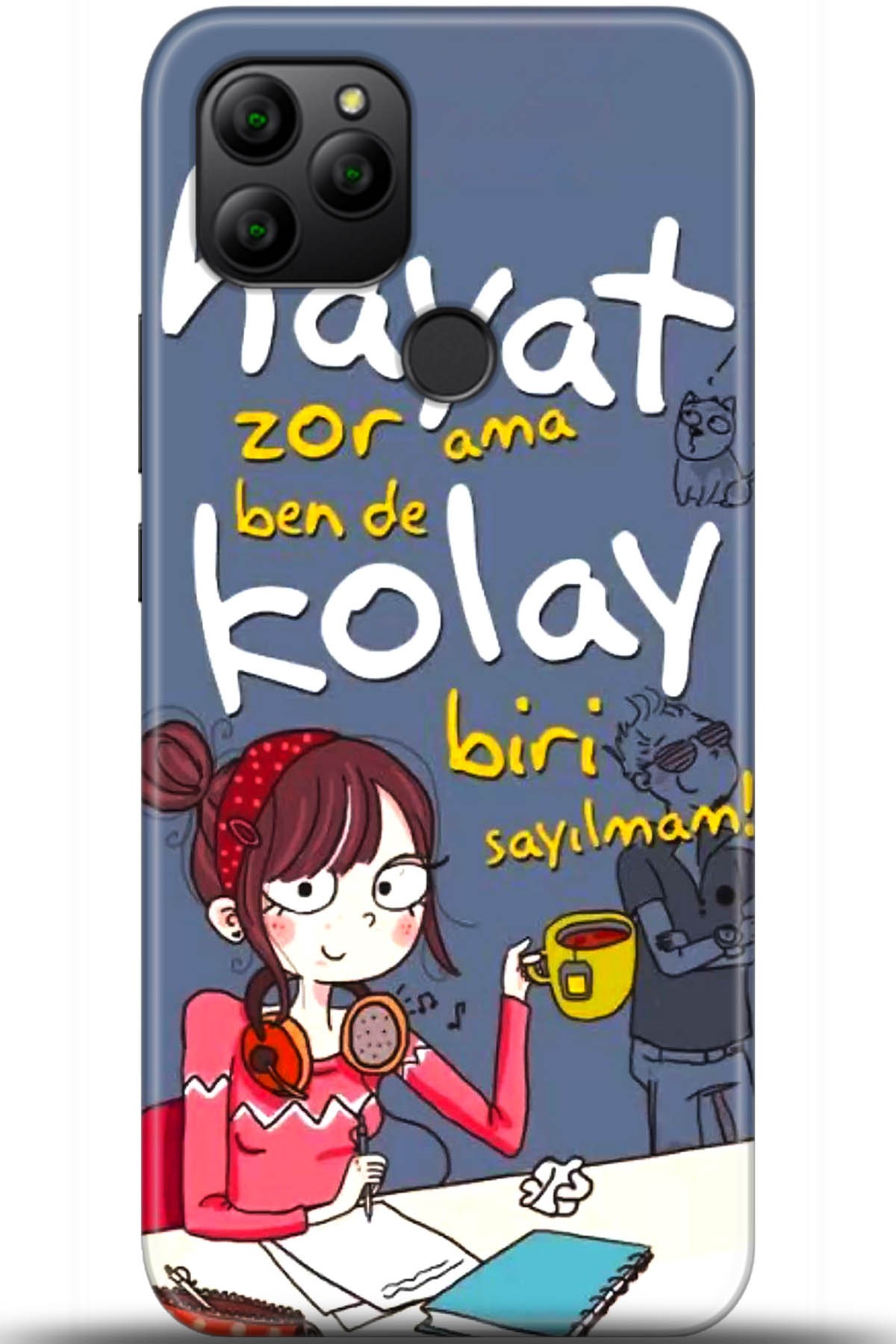 General Mobile GM 21 Uyumlu Kılıf HD Baskılı Kılıf - Followed Institution 5686