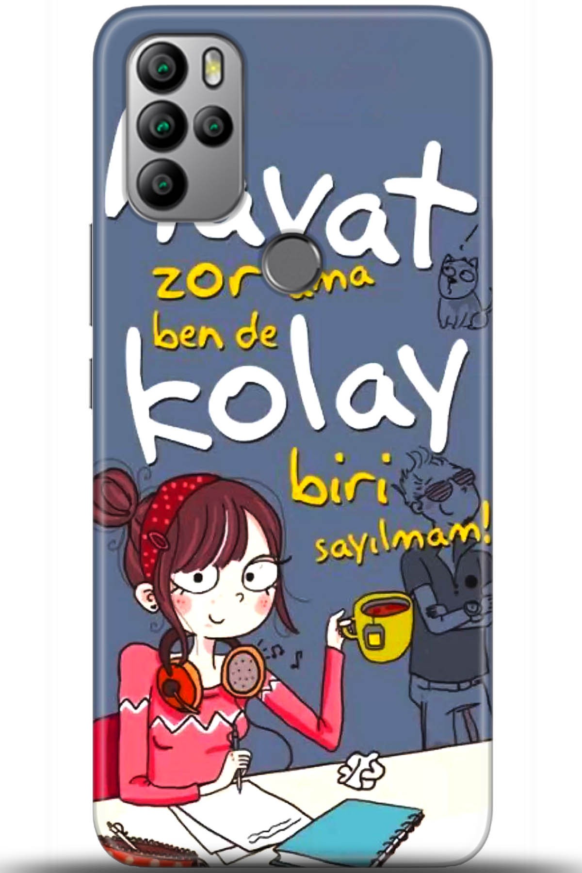 General Mobile GM 21 Pro Uyumlu Kılıf HD Baskılı Kılıf - Followed Institution 5686