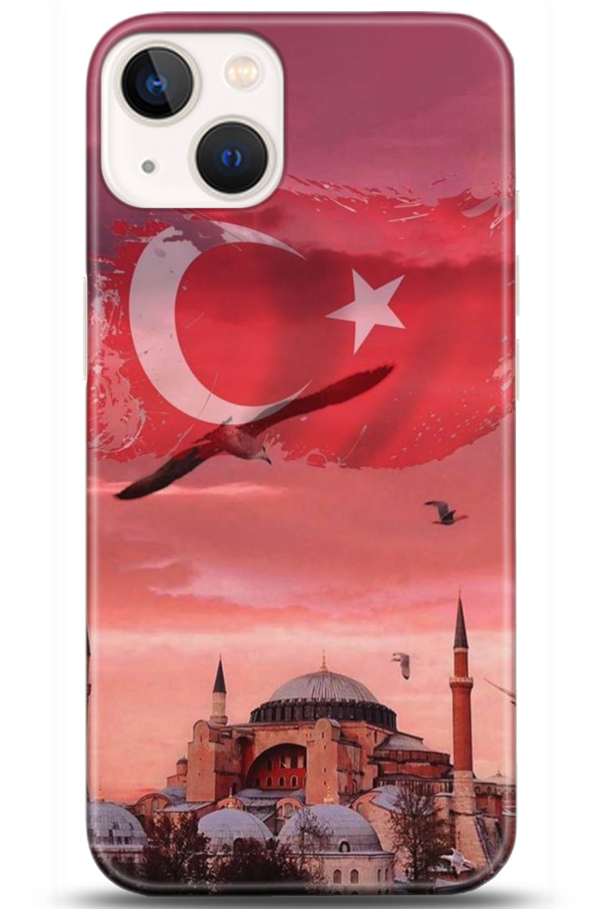Apple iPhone 13 Kılıf HD Baskılı Kılıf - Followed Institution 5179