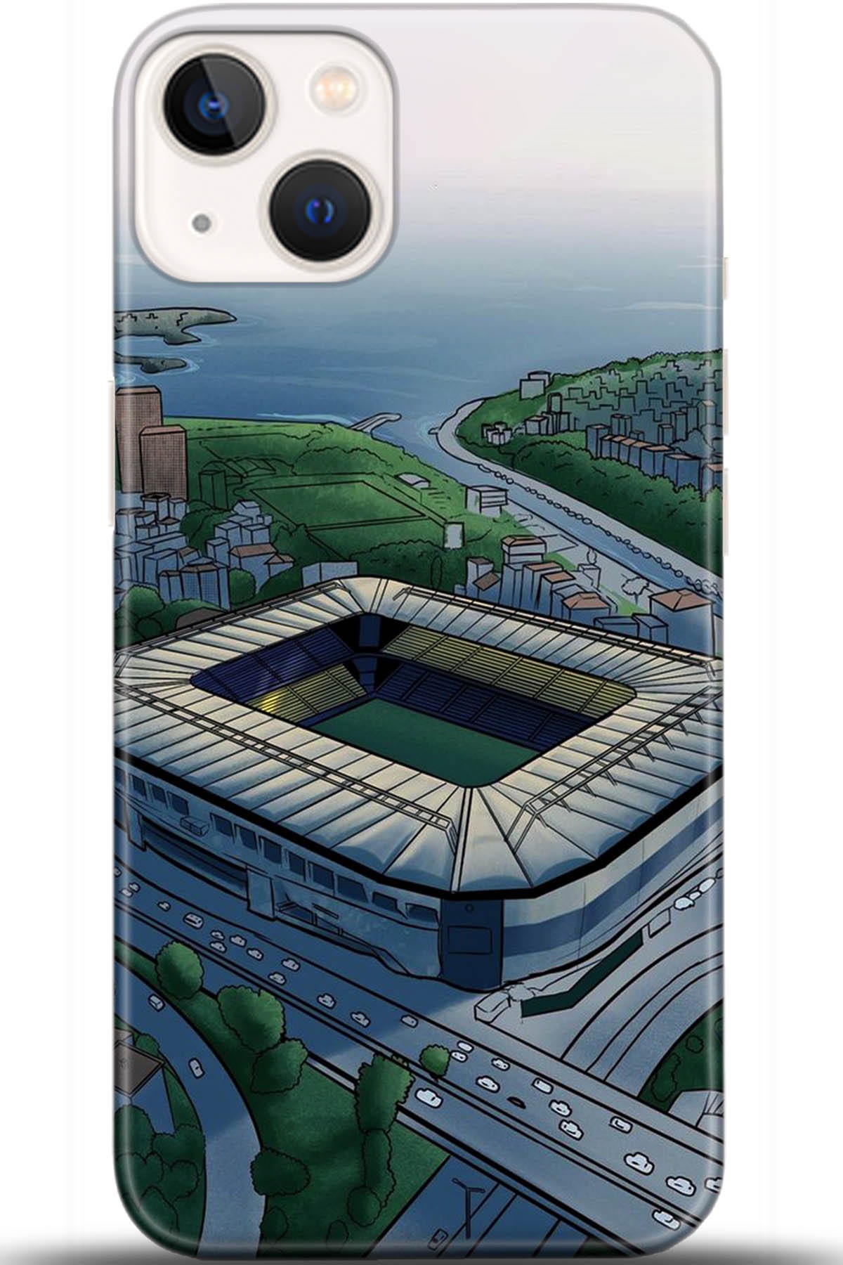 Apple iPhone 13 Kılıf HD Baskılı Kılıf - Followed Institution 5715