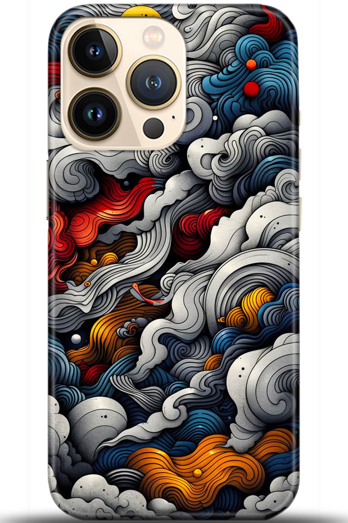 Apple iPhone 13 Pro Kılıf HD Baskılı Kılıf - Followed Institution 5436