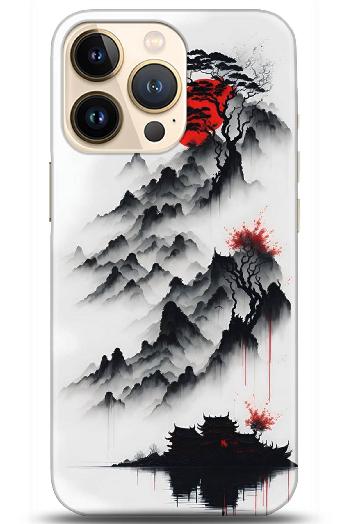 Apple iPhone 13 Pro Uyumlu Kılıf HD Baskılı Kılıf - Followed Institution 5172