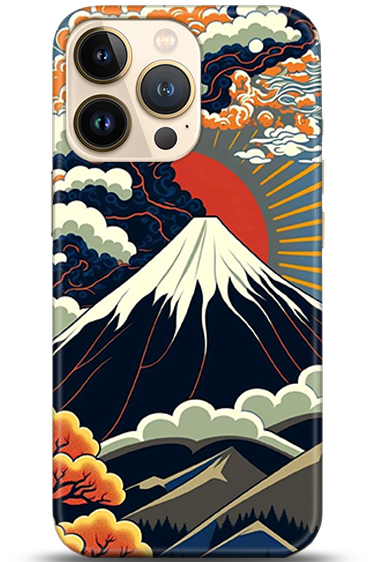 Apple iPhone 13 Pro Uyumlu Kılıf HD Baskılı Kılıf - Followed Institution 5342