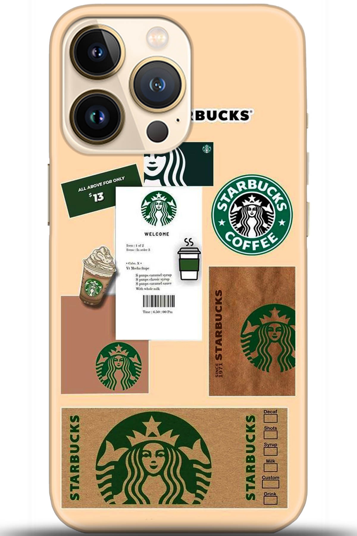 Apple iPhone 13 Pro Uyumlu Kılıf HD Baskılı Kılıf - Followed Institution 5470