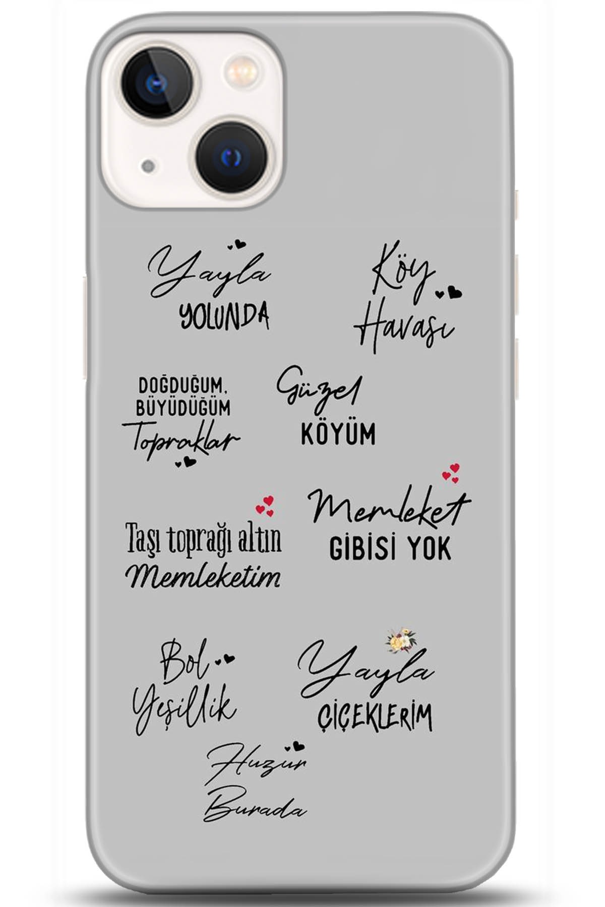 Apple iPhone 13 Mini Kılıf HD Baskılı Kılıf - Followed Institution 5210