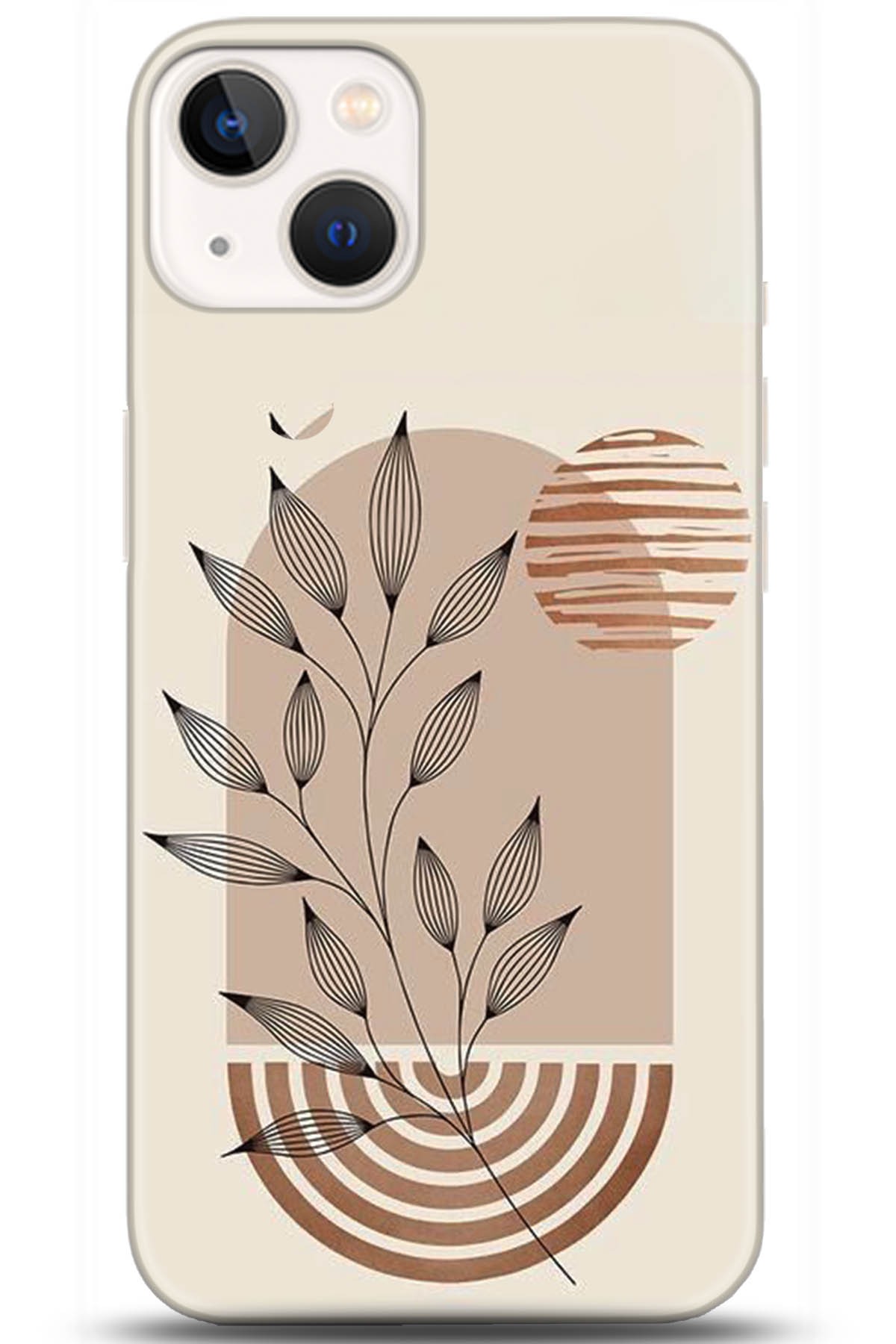 Apple iPhone 13 Mini Kılıf HD Baskılı Kılıf - Followed Institution 5243