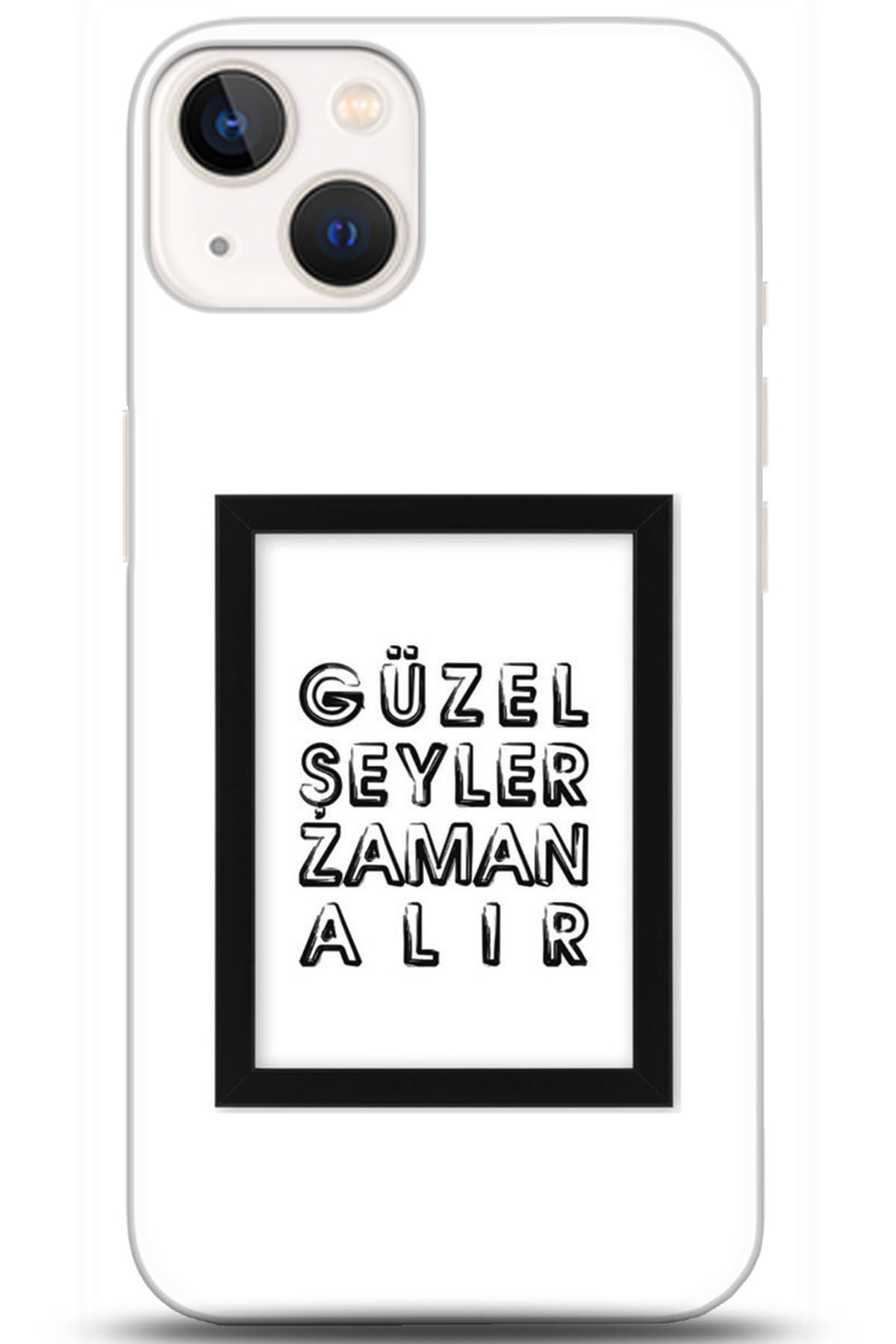 Apple iPhone 13 Mini Kılıf HD Baskılı Kılıf - Followed Institution 5307