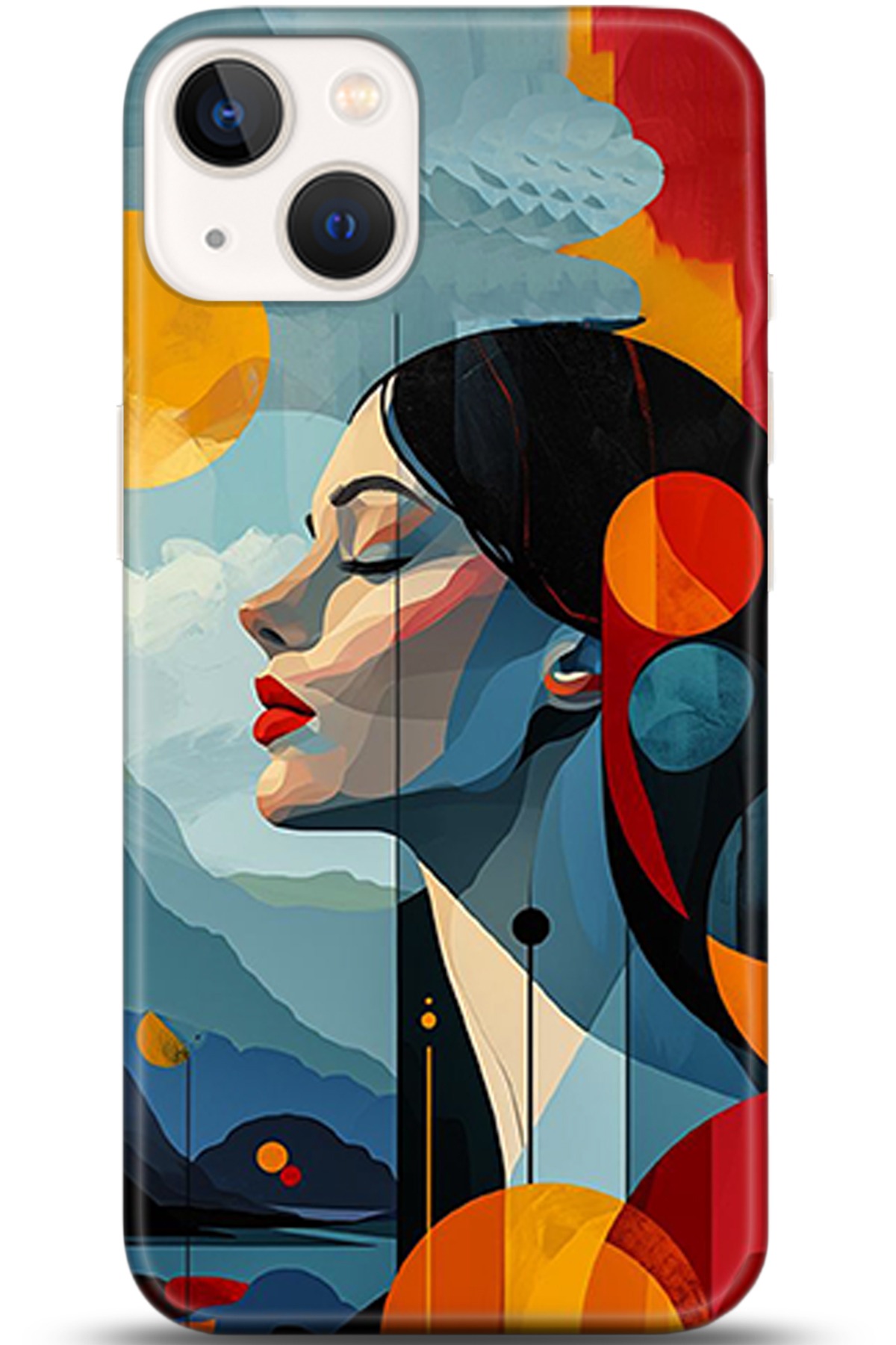 Apple iPhone 13 Mini Kılıf HD Baskılı Kılıf - Followed Institution 5367