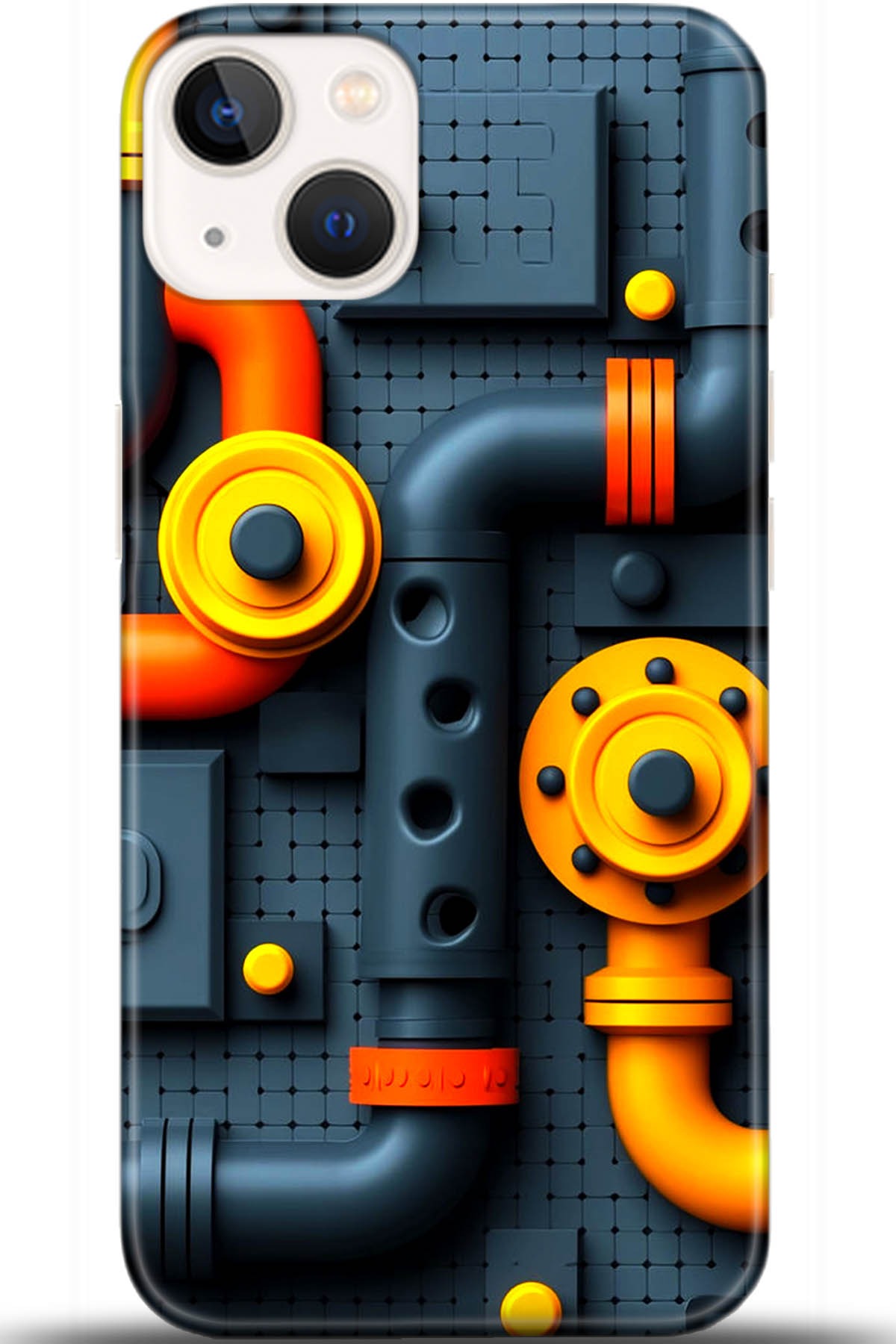 Apple iPhone 13 Mini Kılıf HD Baskılı Kılıf - Followed Institution 5466