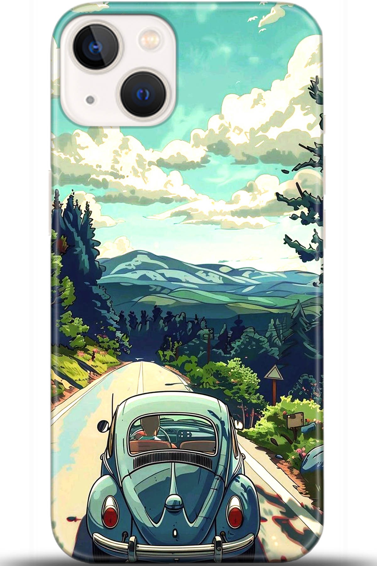 Apple iPhone 13 Mini Kılıf HD Baskılı Kılıf - Followed Institution 5563