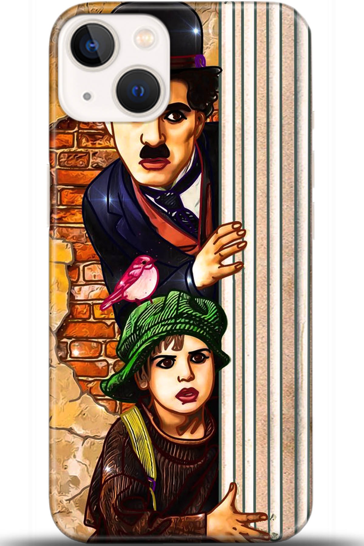 Apple iPhone 13 Mini Kılıf HD Baskılı Kılıf - Followed Institution 5694