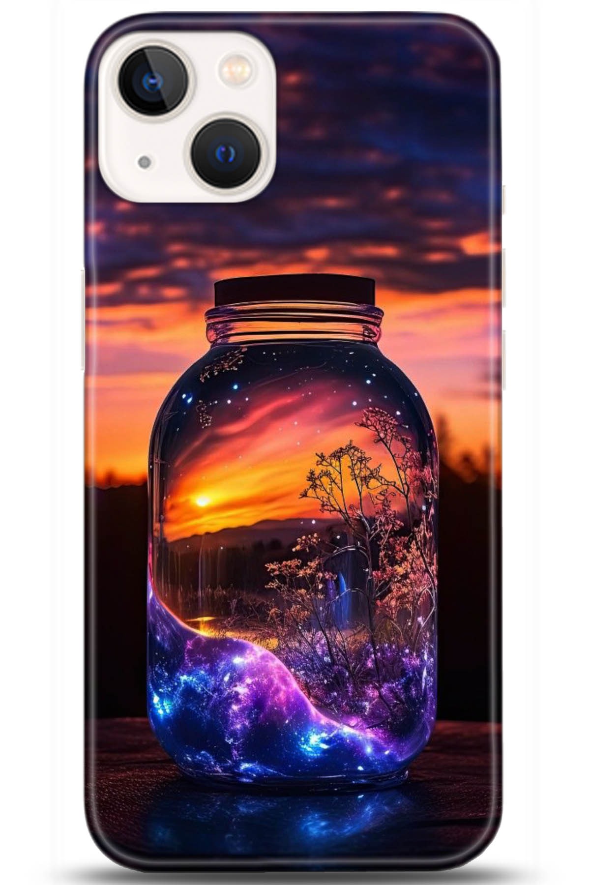 Apple iPhone 13 Mini Uyumlu Kılıf HD Baskılı Kılıf - Followed Institution 5118