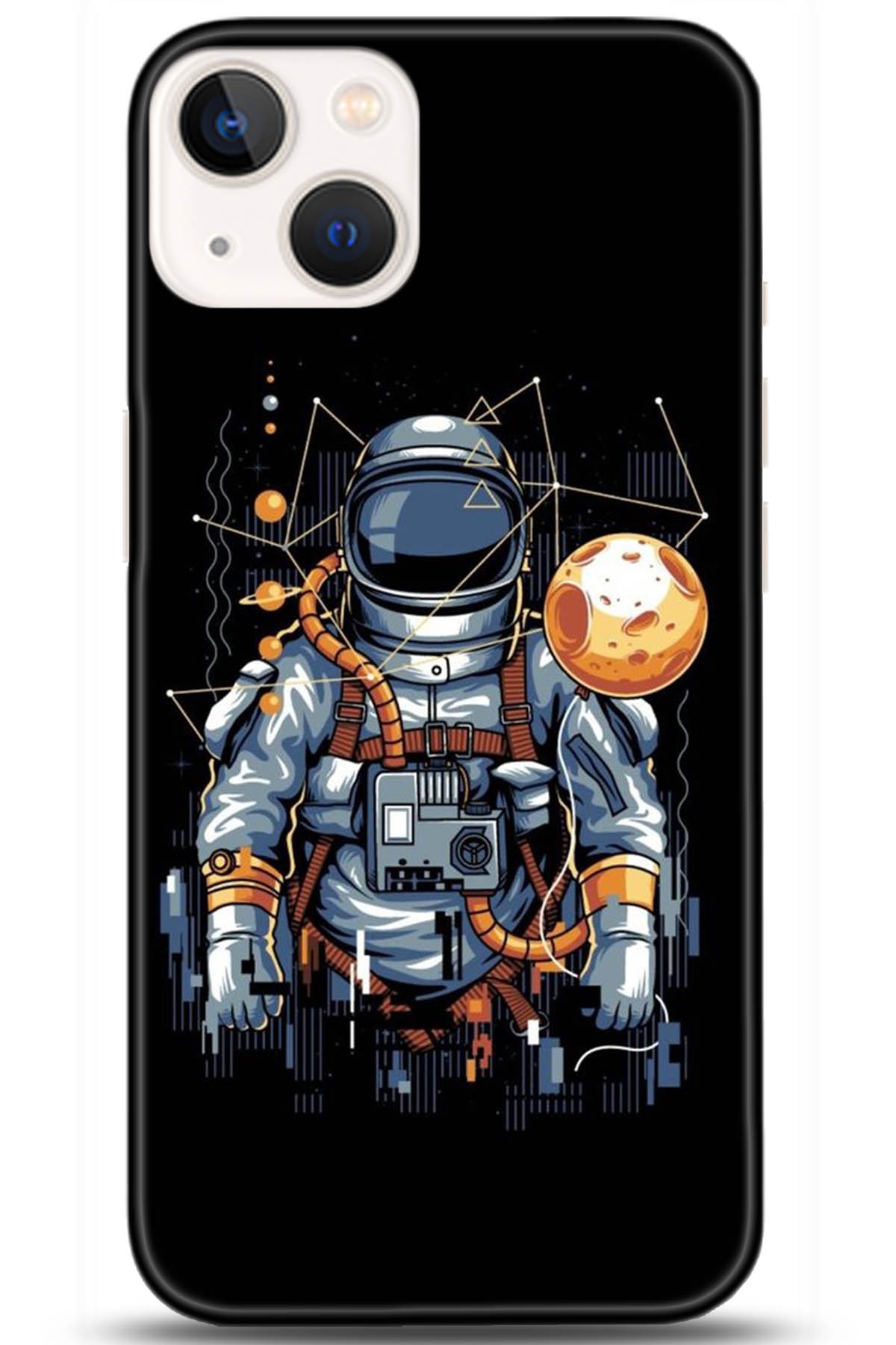 Apple iPhone 13 Mini Uyumlu Kılıf HD Baskılı Kılıf - Followed Institution 5221