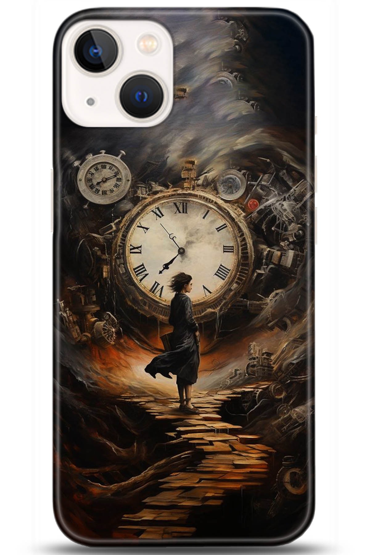 Apple iPhone 13 Mini Uyumlu Kılıf HD Baskılı Kılıf - Followed Institution 5252