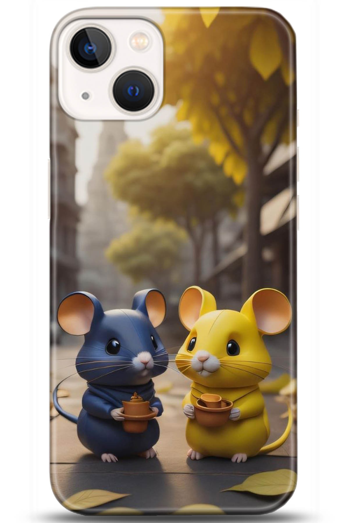 Apple iPhone 13 Mini Uyumlu Kılıf HD Baskılı Kılıf - Followed Institution 5306