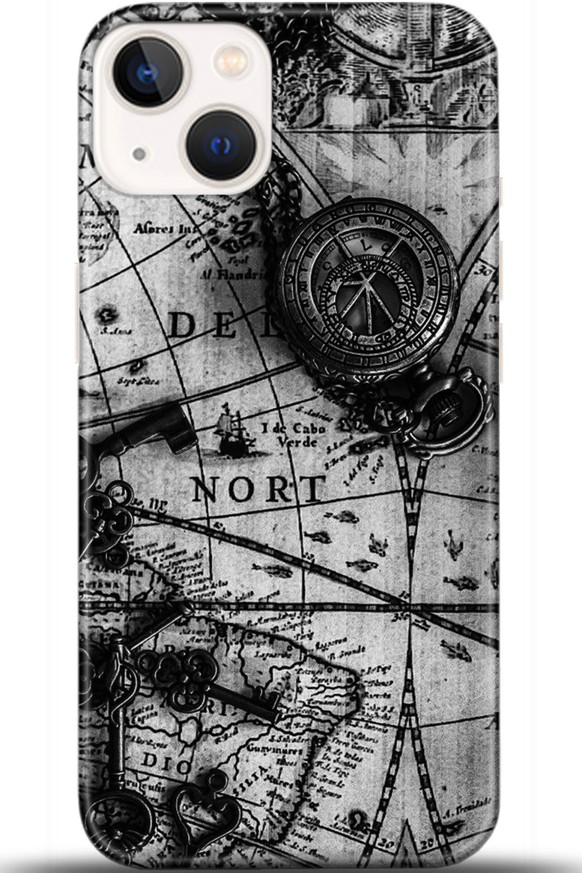 Apple iPhone 13 Mini Uyumlu Kılıf HD Baskılı Kılıf - Followed Institution 5381