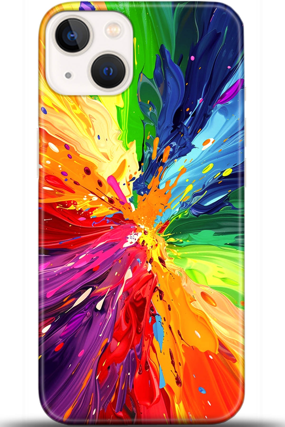 Apple iPhone 13 Mini Uyumlu Kılıf HD Baskılı Kılıf - Followed Institution 5513