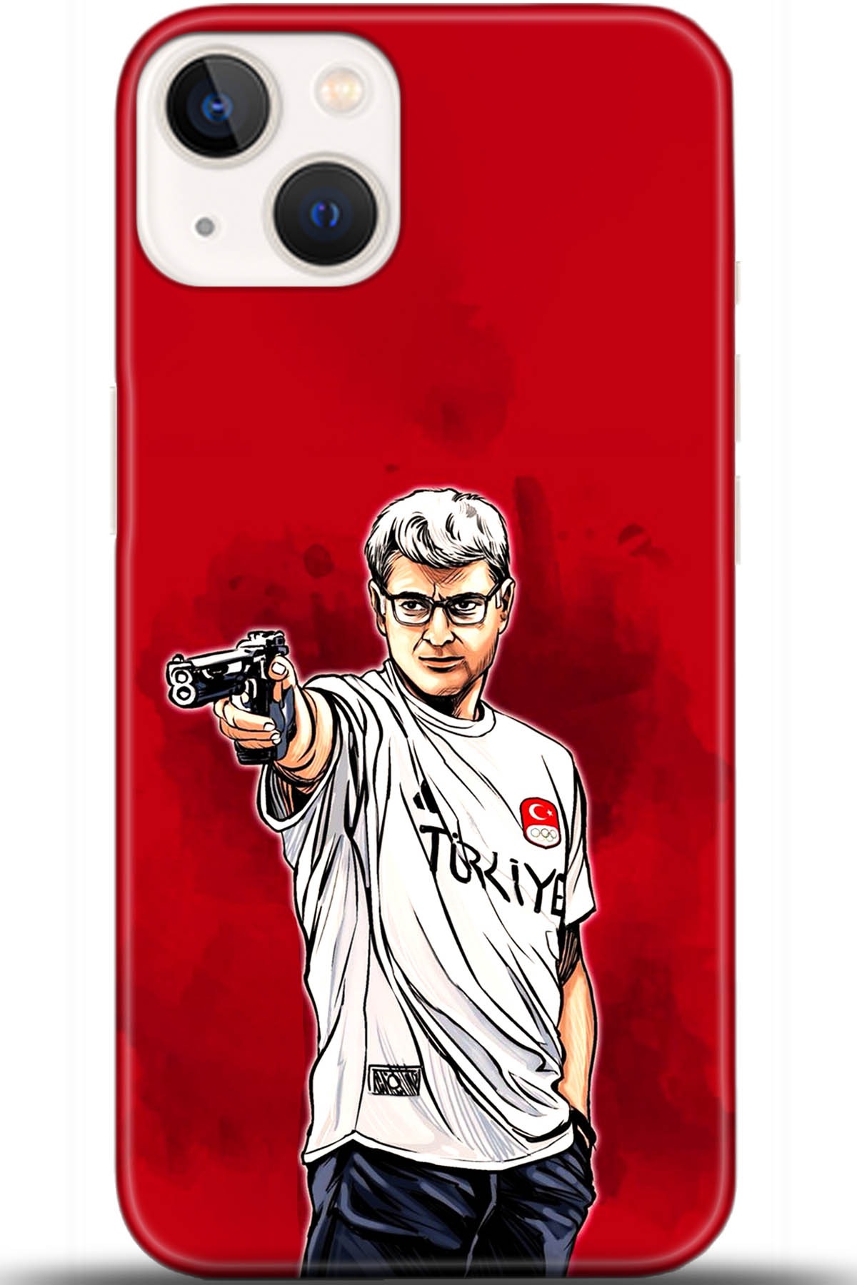 Apple iPhone 13 Mini Uyumlu Kılıf HD Baskılı Kılıf - Followed Institution 5533