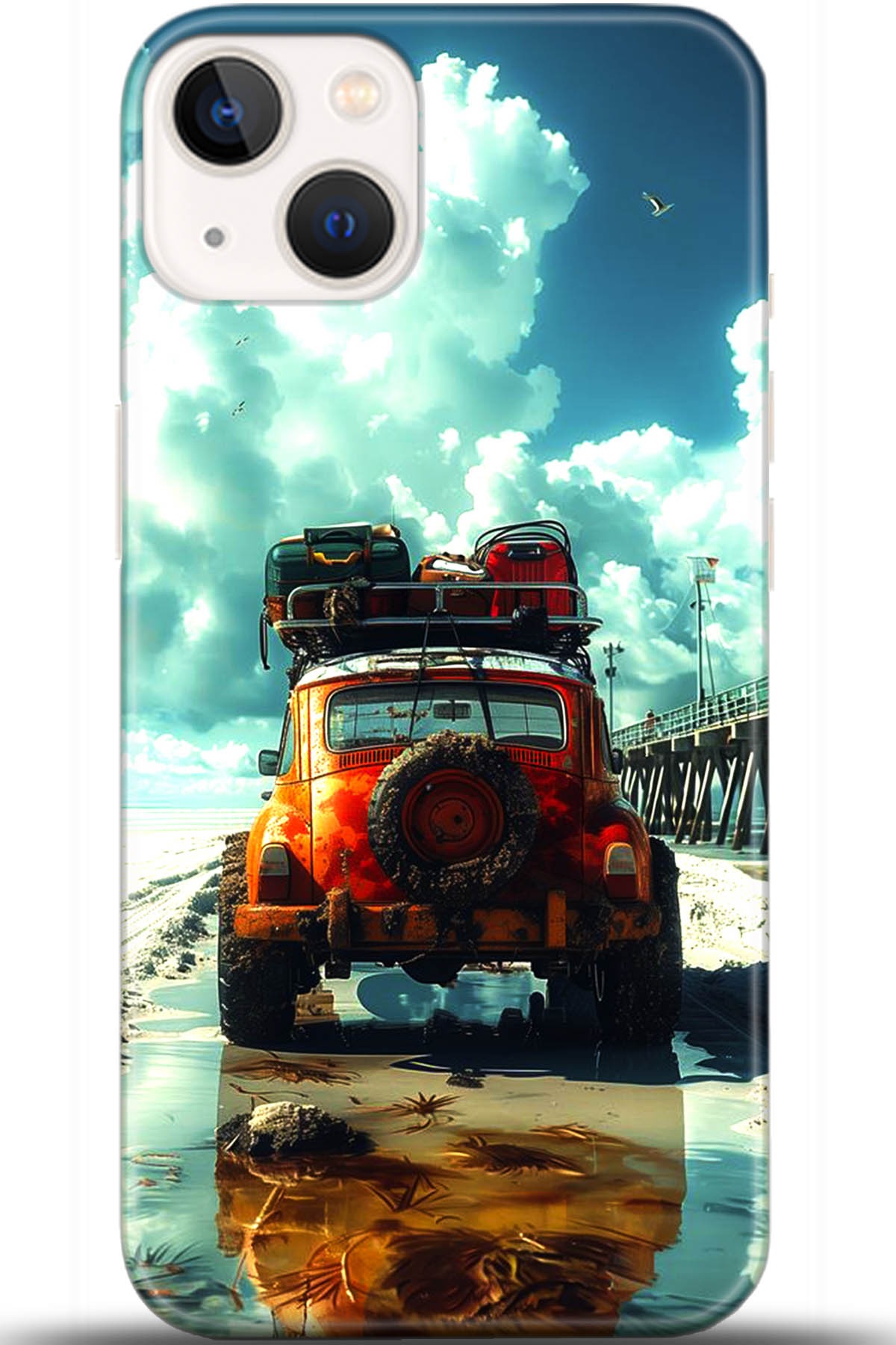 Apple iPhone 13 Mini Uyumlu Kılıf HD Baskılı Kılıf - Followed Institution 5559