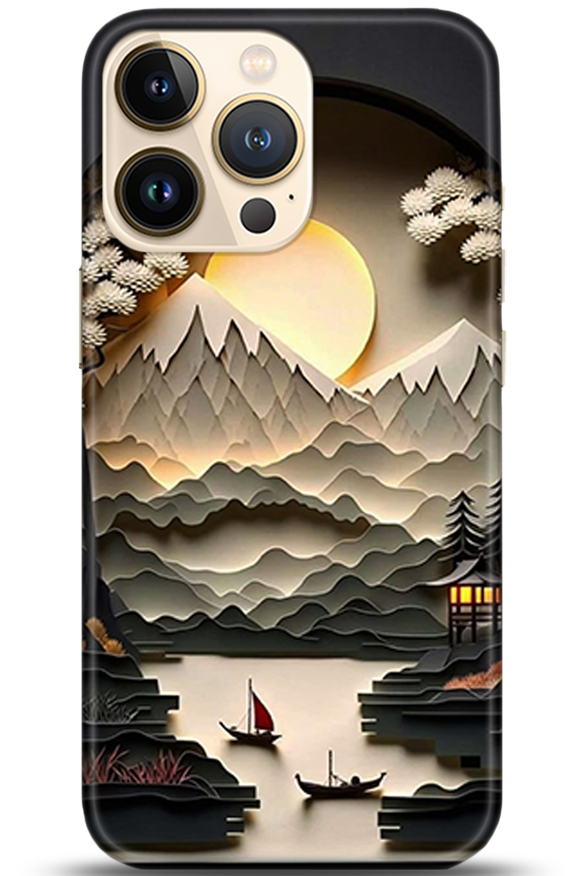 Apple iPhone 13 Pro Max Kılıf HD Baskılı Kılıf - Followed Institution 5354