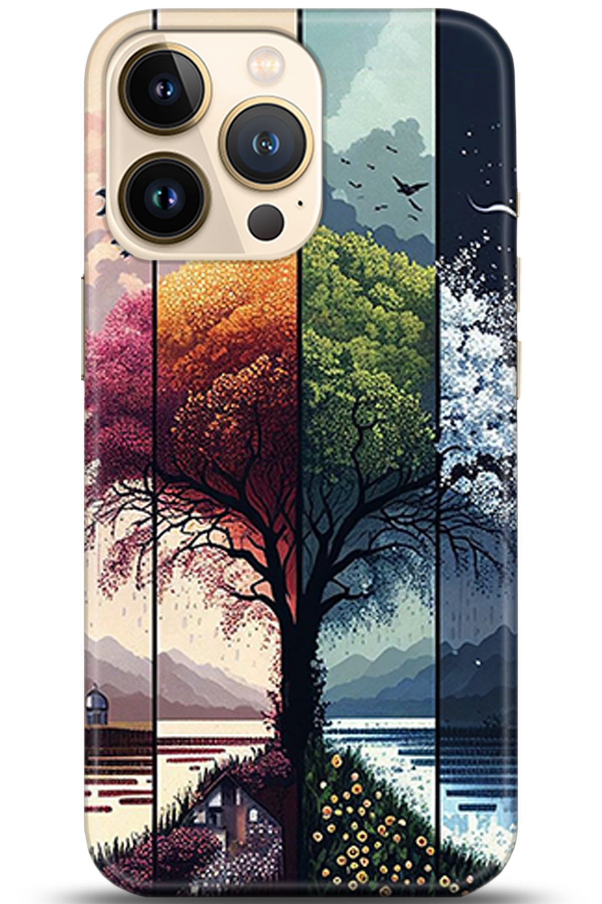 Apple iPhone 13 Pro Max Kılıf HD Baskılı Kılıf - Followed Institution 5369