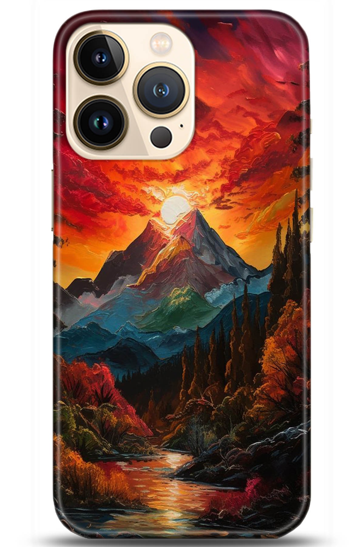 Apple iPhone 13 Pro Max Uyumlu Kılıf HD Baskılı Kılıf - Followed Institution 5224