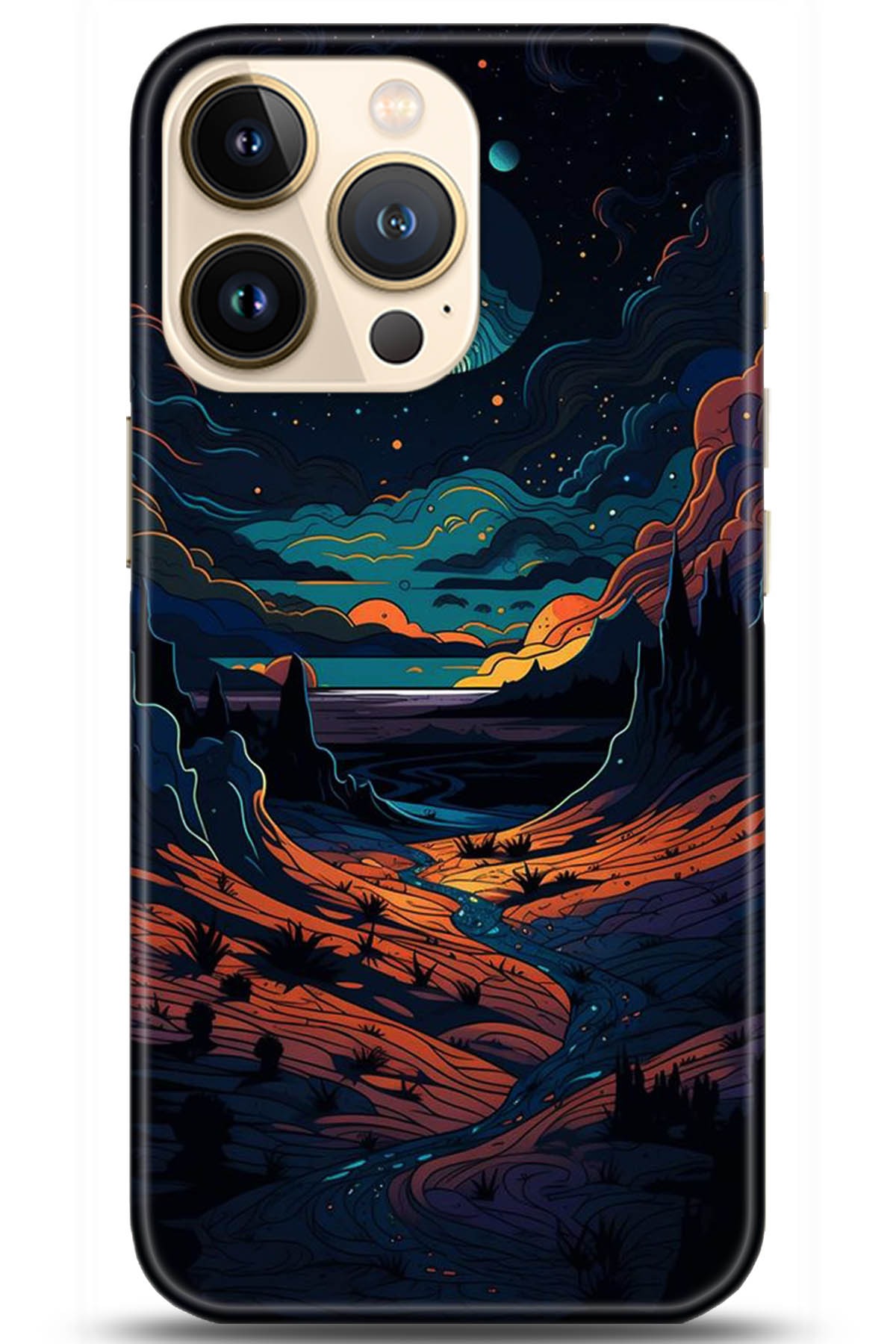 Apple iPhone 13 Pro Max Uyumlu Kılıf HD Baskılı Kılıf - Followed Institution 5275