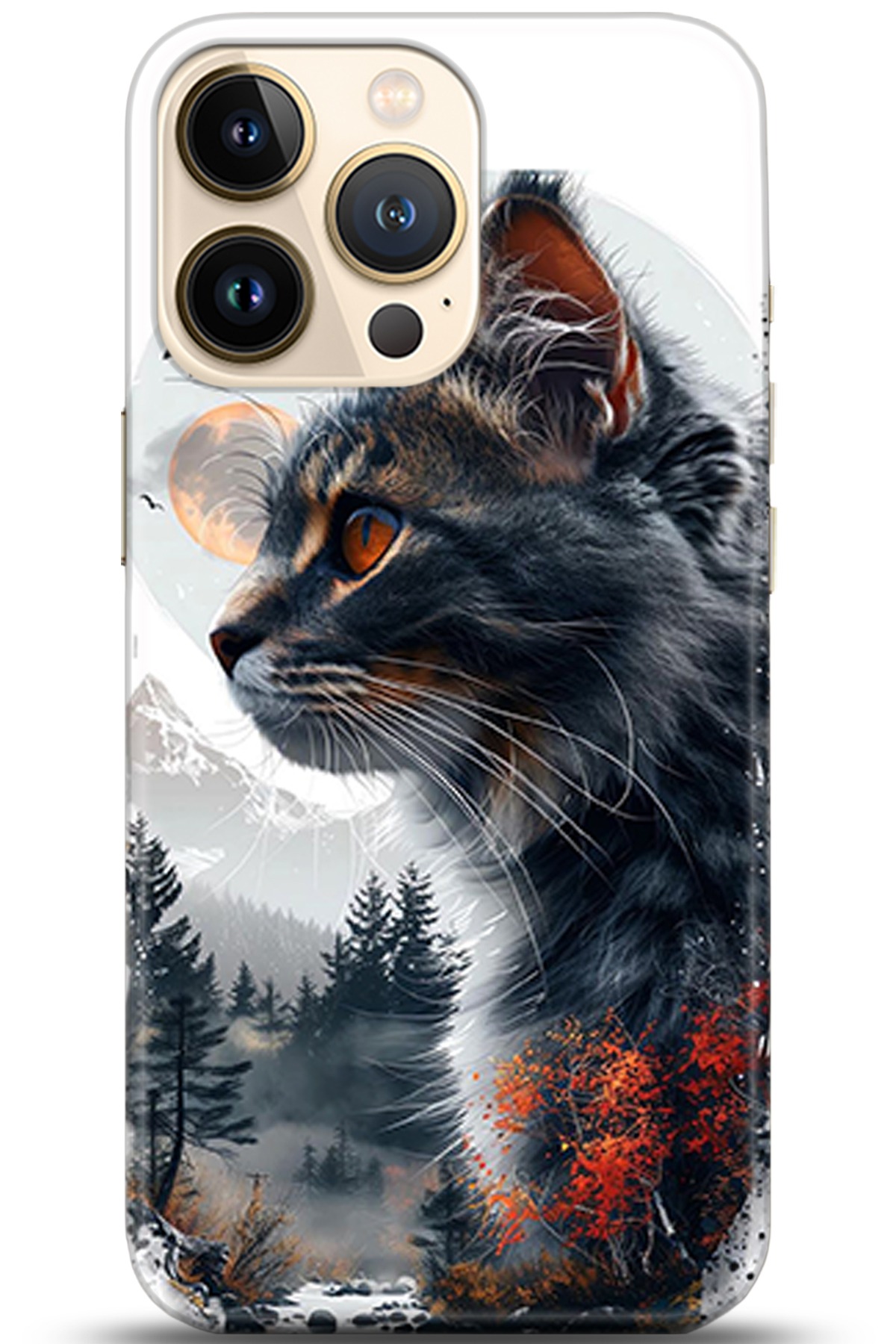 Apple iPhone 13 Pro Max Uyumlu Kılıf HD Baskılı Kılıf - Followed Institution 5319