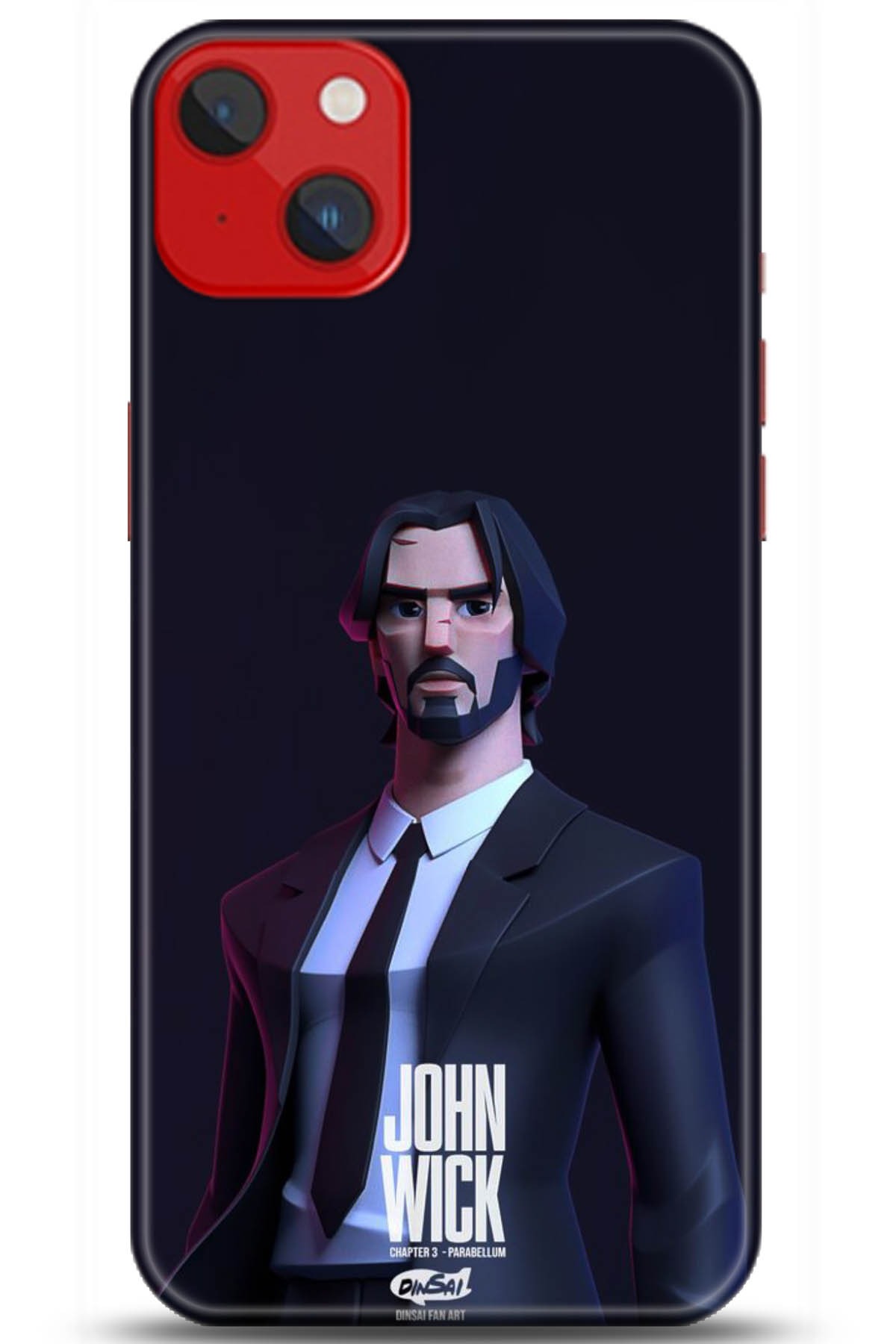 Apple iPhone 14 Kılıf HD Baskılı Kılıf - Followed Institution 5018