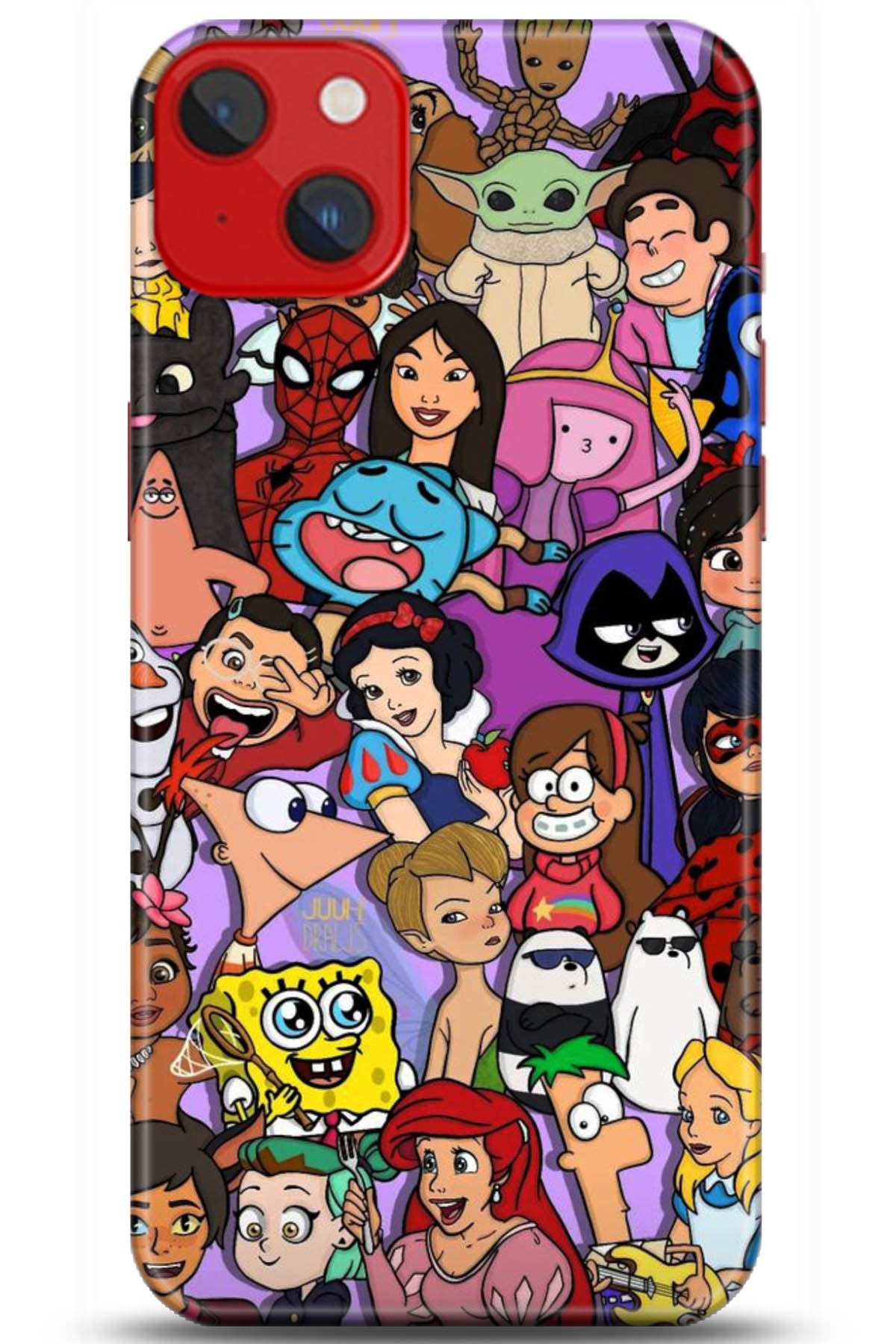 Apple iPhone 14 Kılıf HD Baskılı Kılıf - Followed Institution 5168