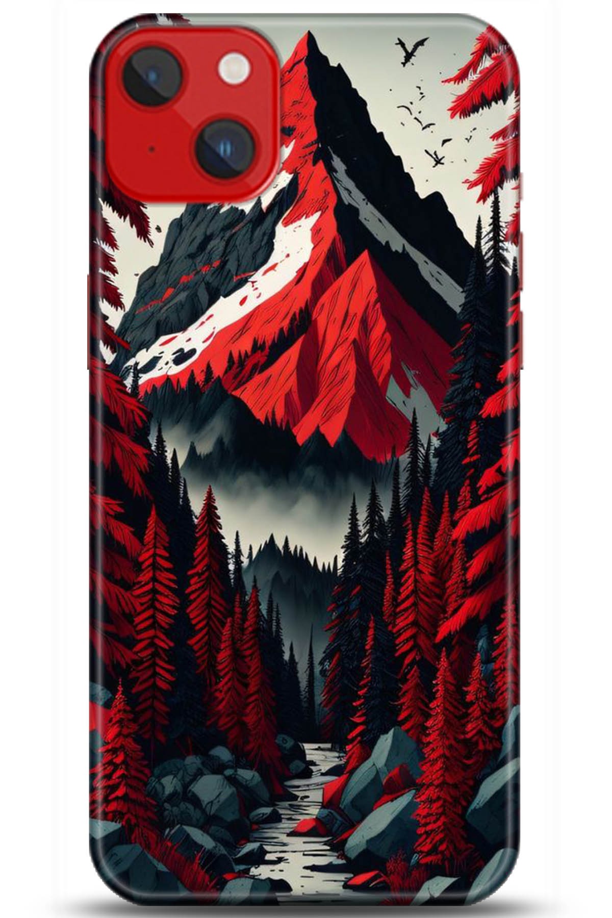 Apple iPhone 14 Kılıf HD Baskılı Kılıf - Followed Institution 5196