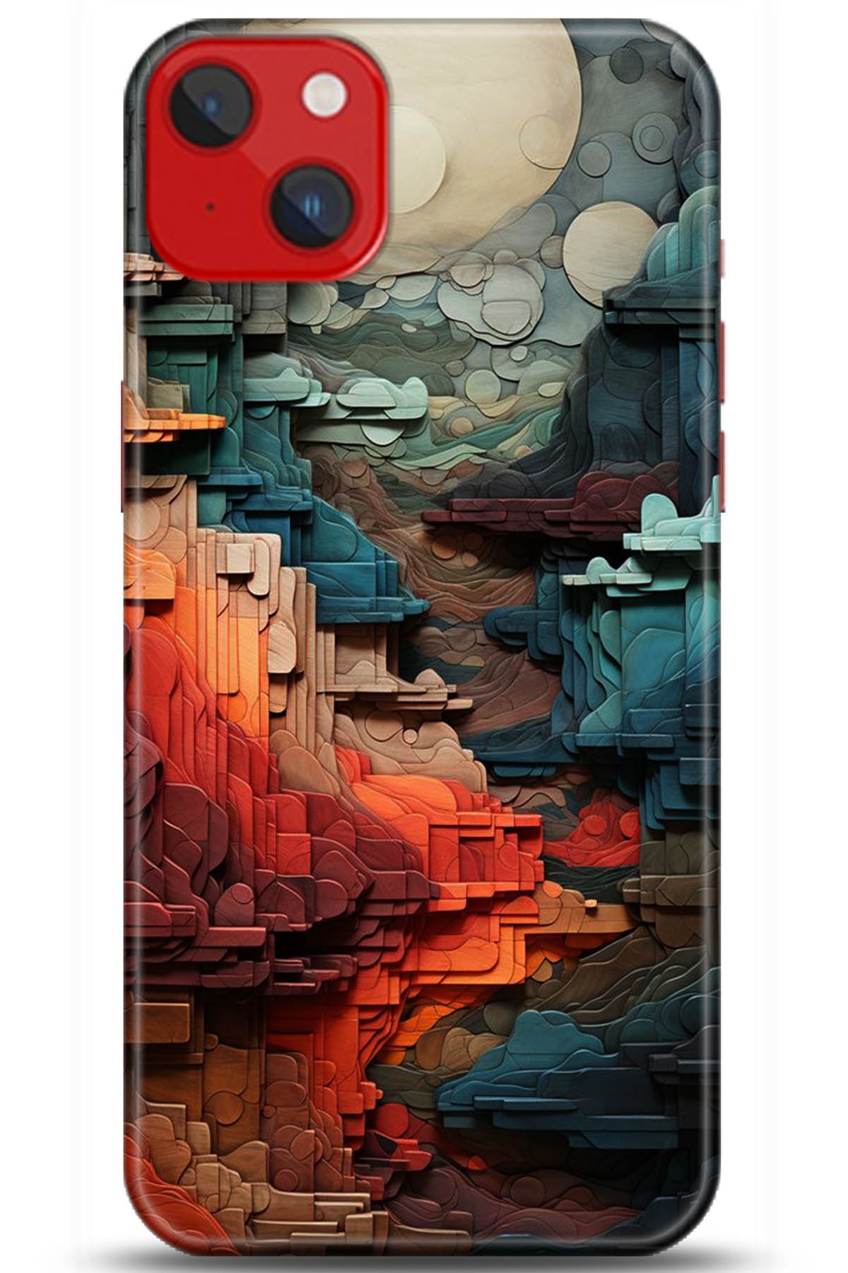 Apple iPhone 14 Kılıf HD Baskılı Kılıf - Followed Institution 5218