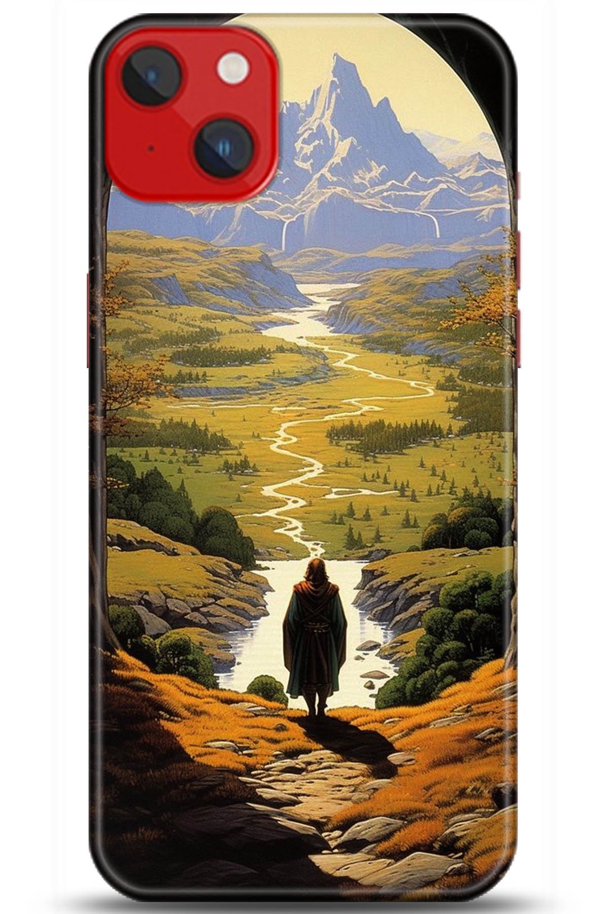 Apple iPhone 14 Kılıf HD Baskılı Kılıf - Followed Institution 5263