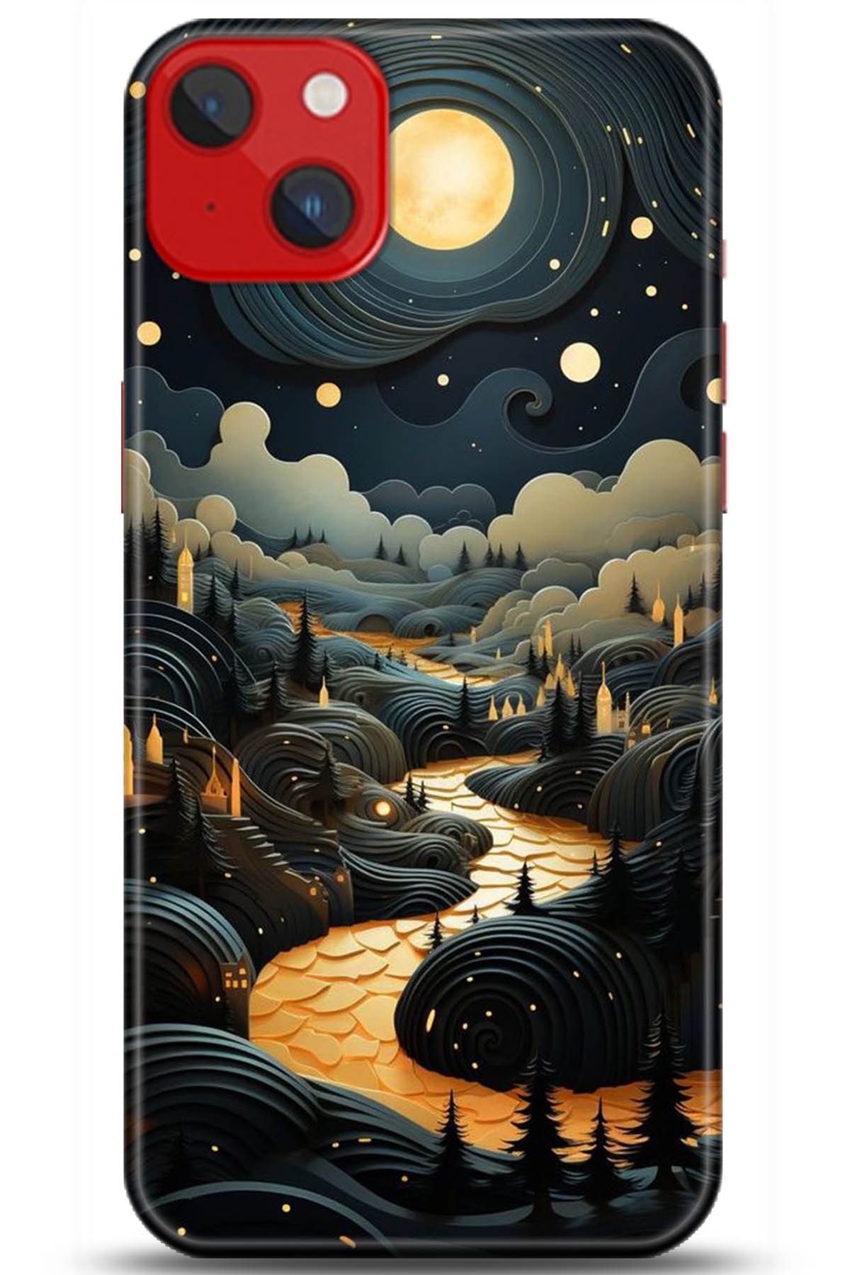 Apple iPhone 14 Kılıf HD Baskılı Kılıf - Followed Institution 5268