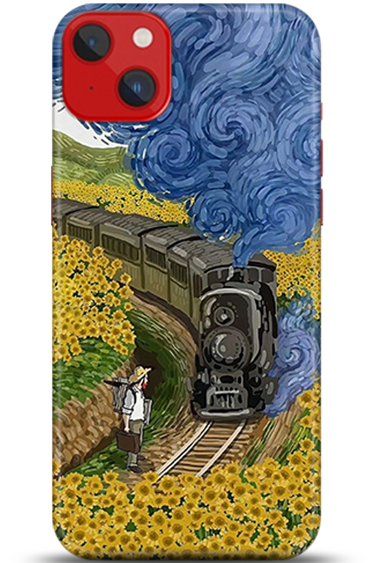 Apple iPhone 14 Kılıf HD Baskılı Kılıf - Followed Institution 5344