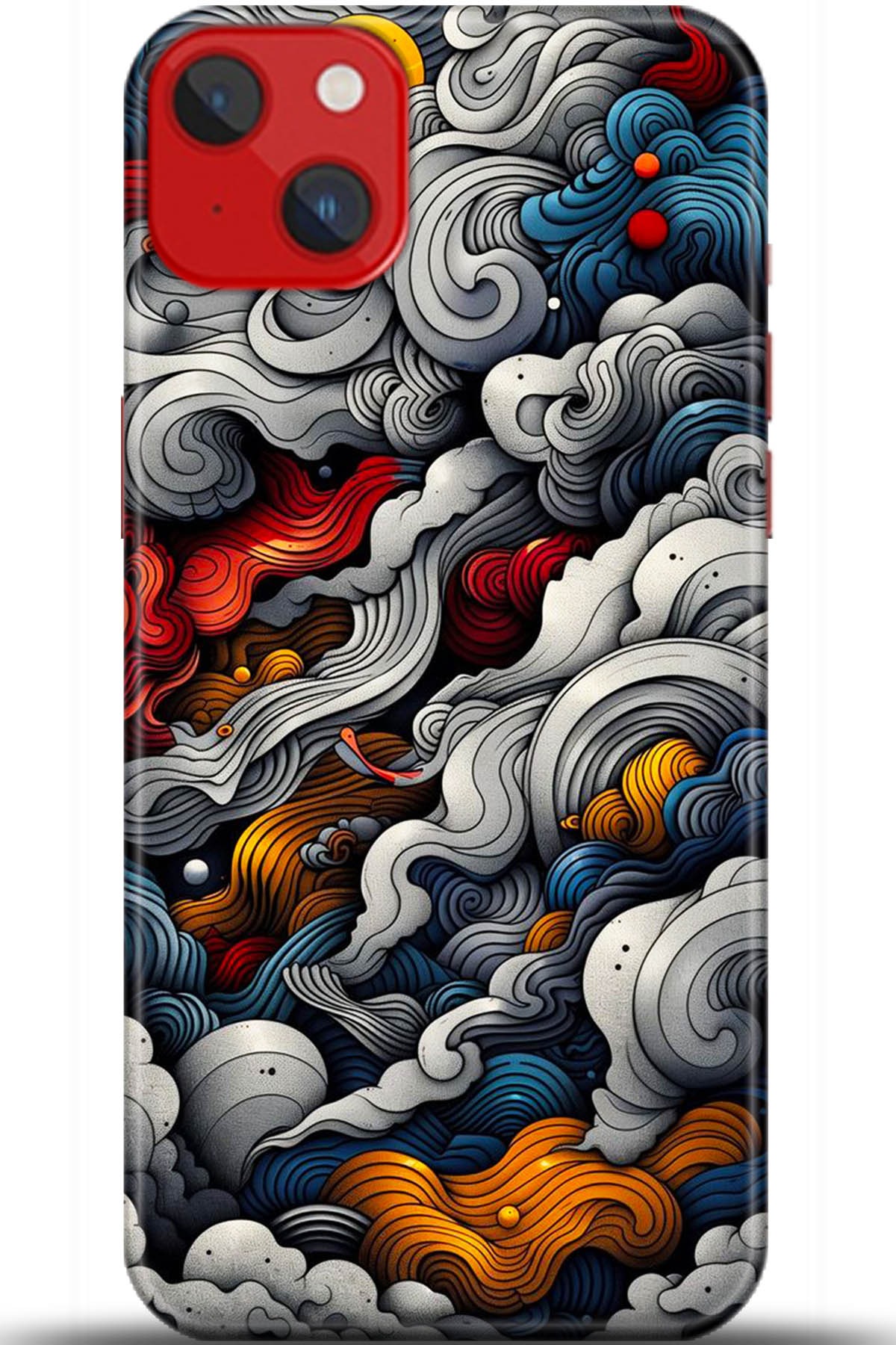 Apple iPhone 14 Kılıf HD Baskılı Kılıf - Followed Institution 5436