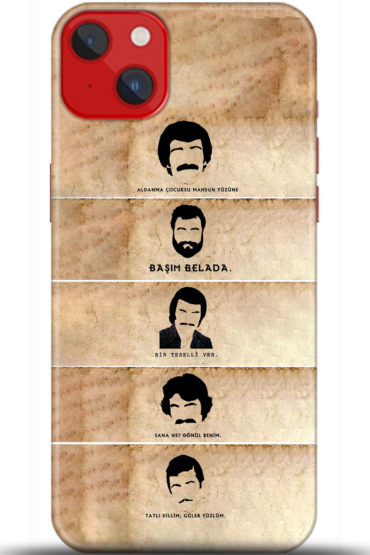 Apple iPhone 14 Kılıf HD Baskılı Kılıf - Followed Institution 5440