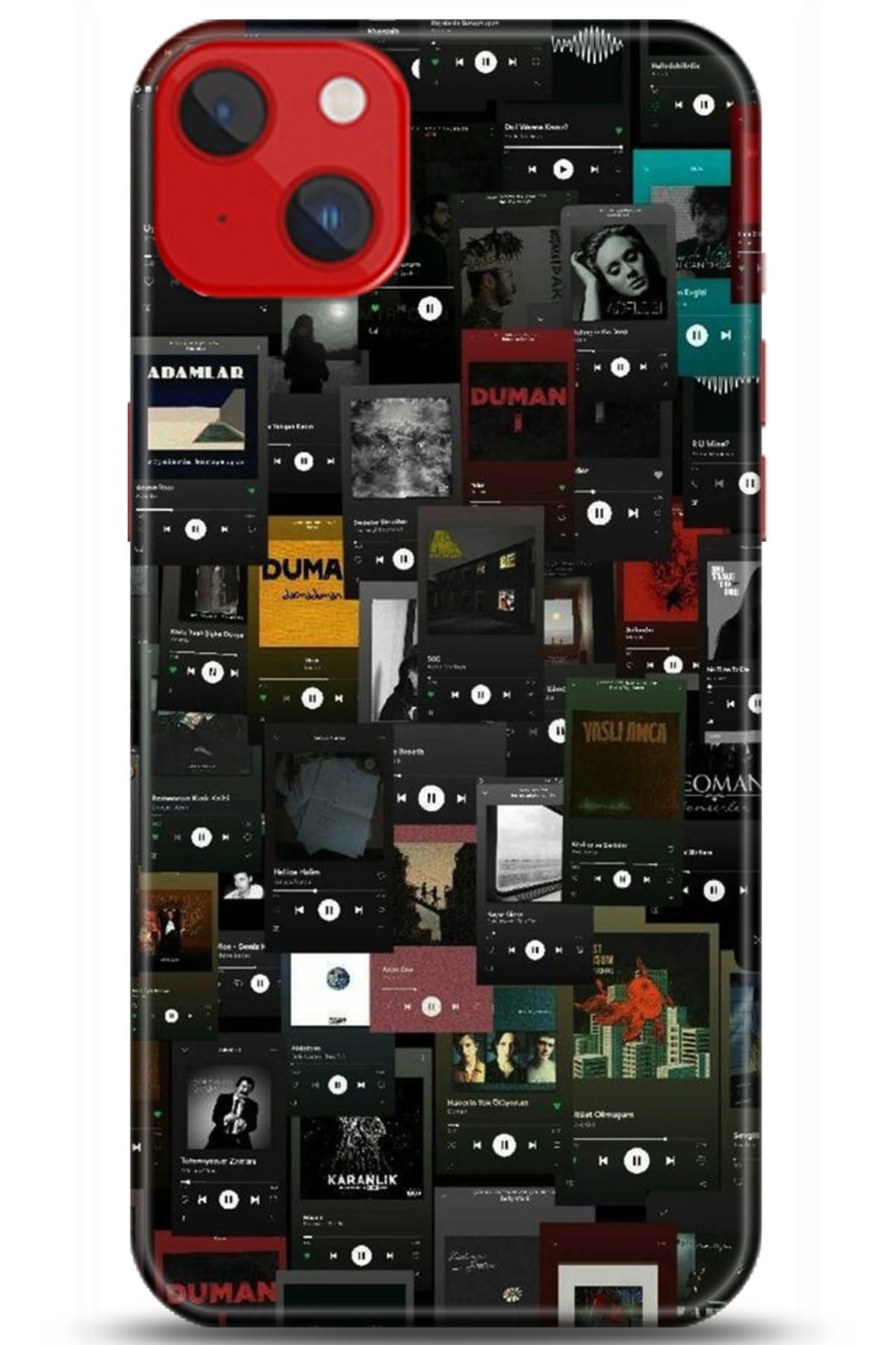 Apple iPhone 14 Uyumlu Kılıf HD Baskılı Kılıf - Followed Institution 5264