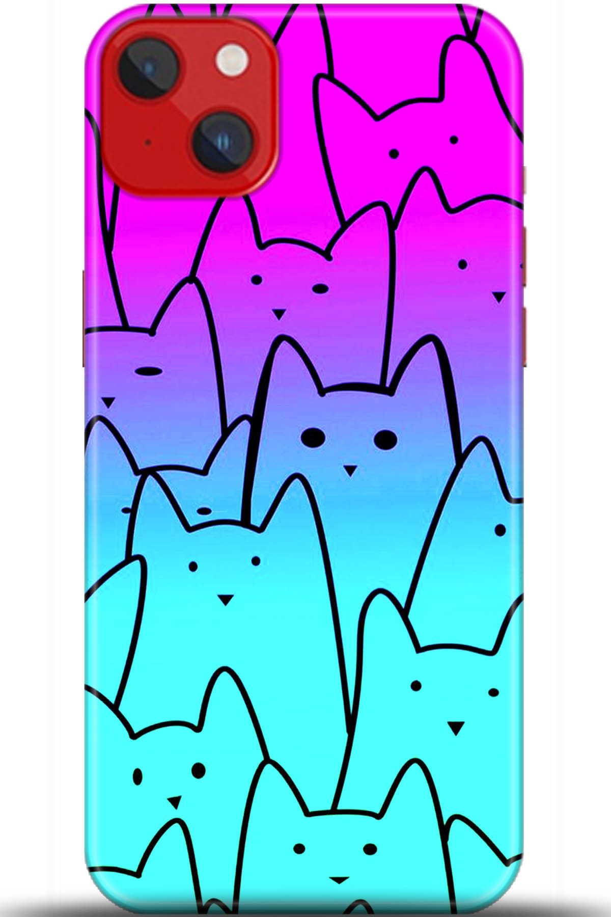 Apple iPhone 14 Uyumlu Kılıf HD Baskılı Kılıf - Followed Institution 5511