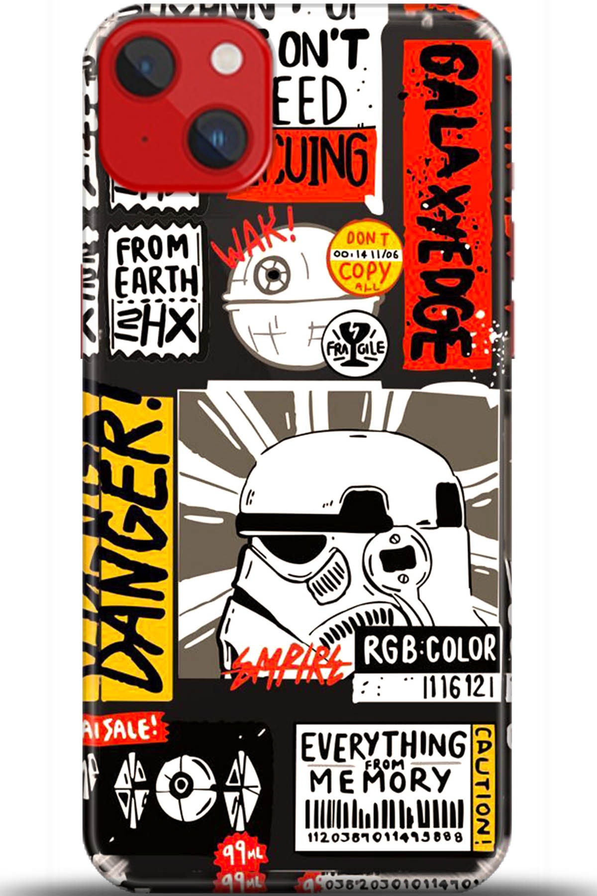 Apple iPhone 14 Uyumlu Kılıf HD Baskılı Kılıf - Followed Institution 5555