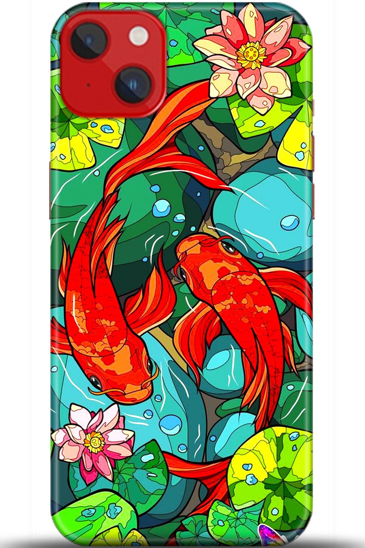 Apple iPhone 14 Uyumlu Kılıf HD Baskılı Kılıf - Followed Institution 5700