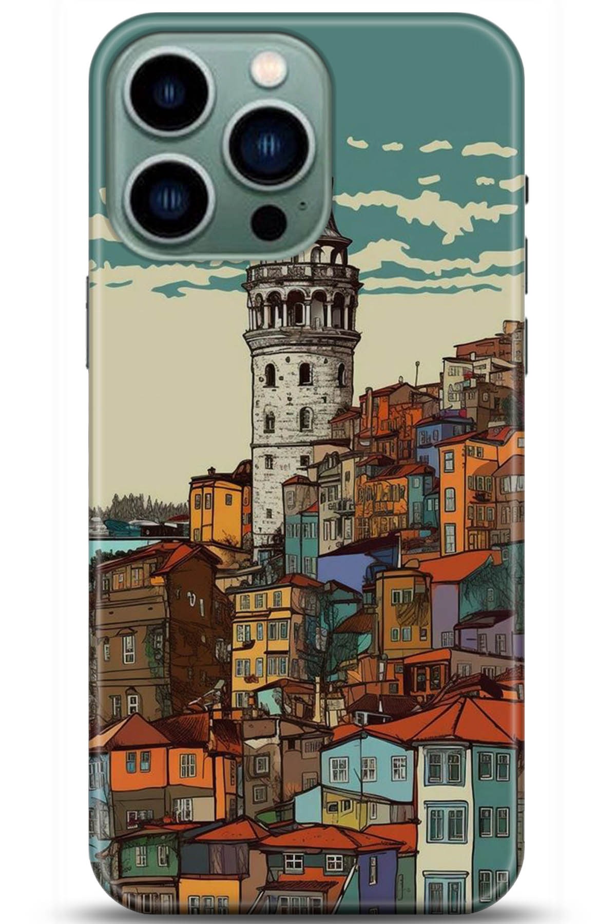 Apple iPhone 14 Pro Kılıf HD Baskılı Kılıf - Followed Institution 5199