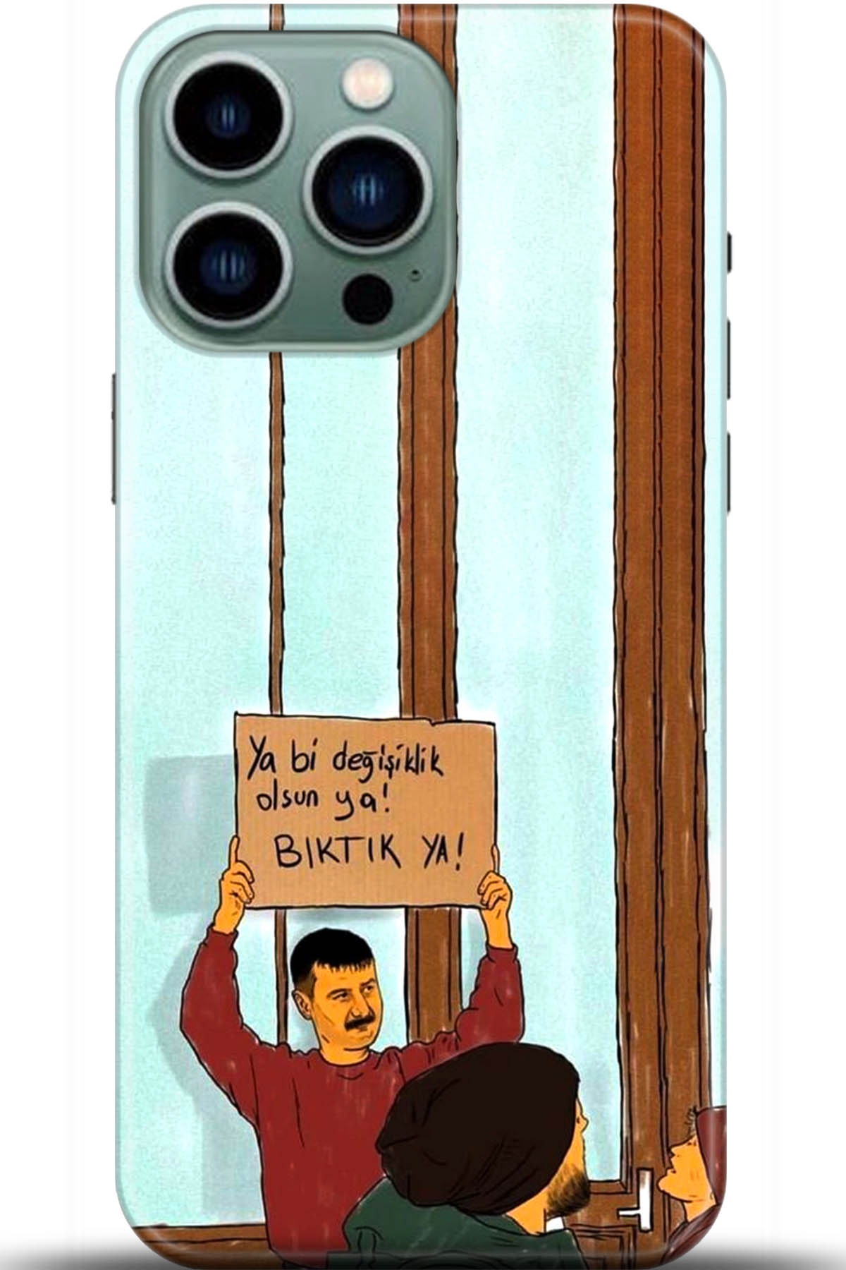 Apple iPhone 14 Pro Kılıf HD Baskılı Kılıf - Followed Institution 5594