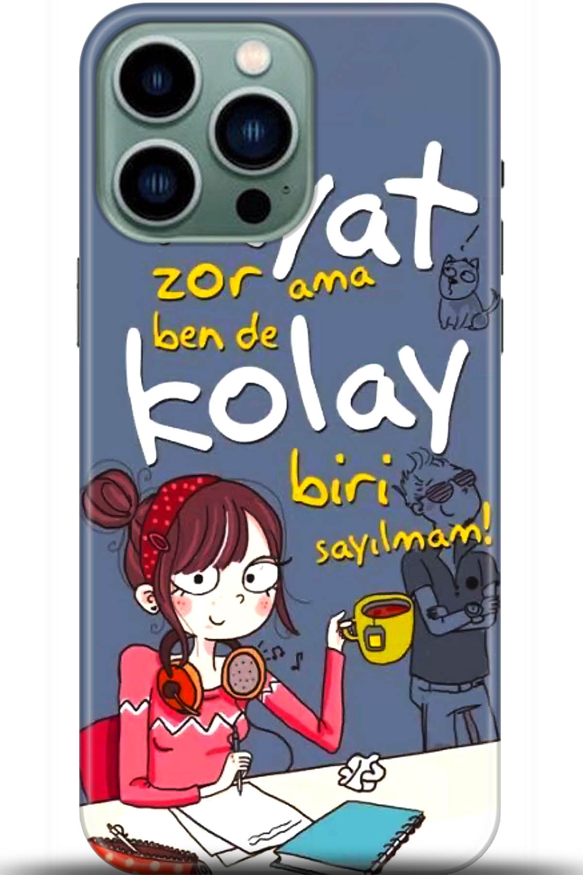 Apple iPhone 14 Pro Kılıf HD Baskılı Kılıf - Followed Institution 5686