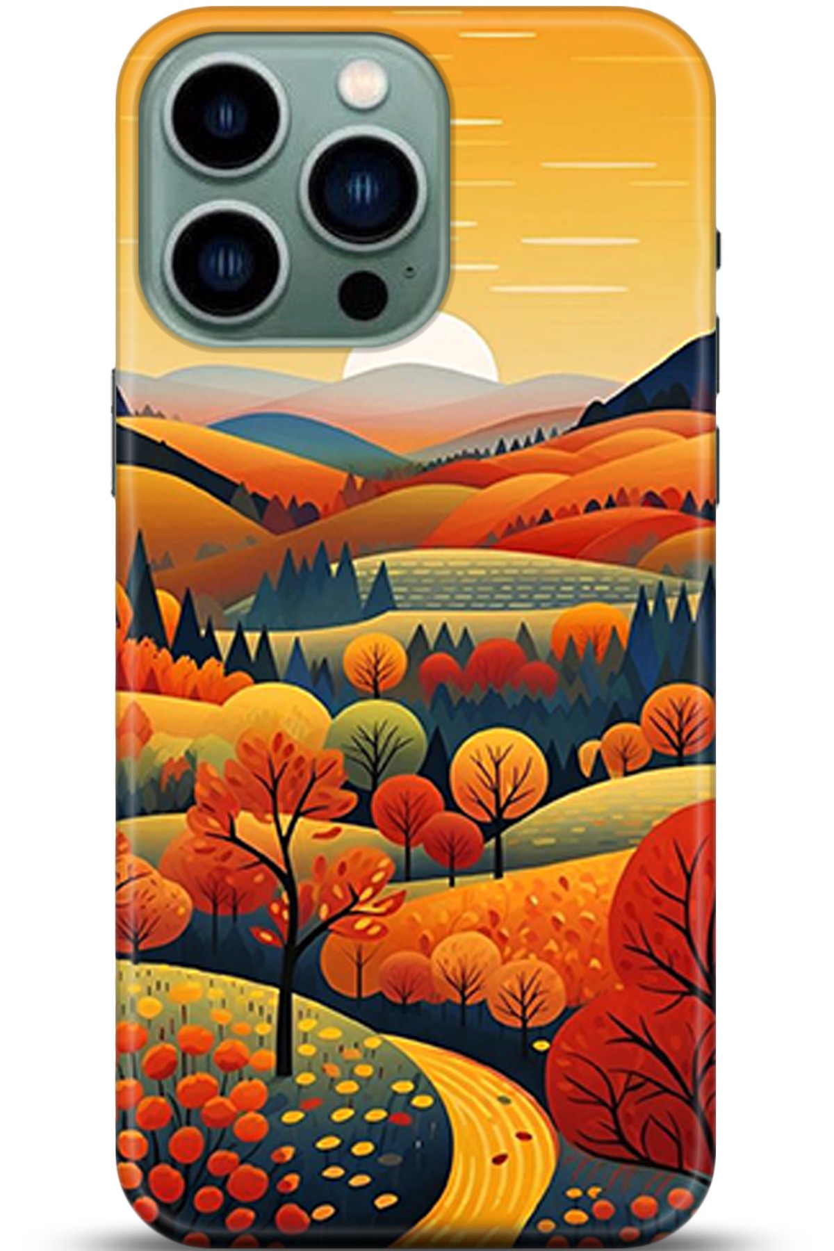 Apple iPhone 14 Pro Max Kılıf HD Baskılı Kılıf - Followed Institution 5356