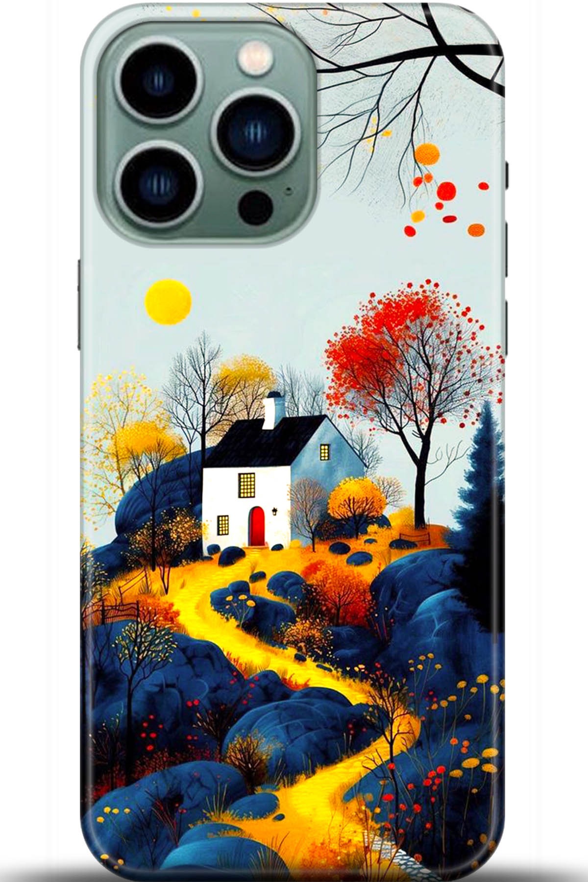 Apple iPhone 14 Pro Max Kılıf HD Baskılı Kılıf - Followed Institution 5569