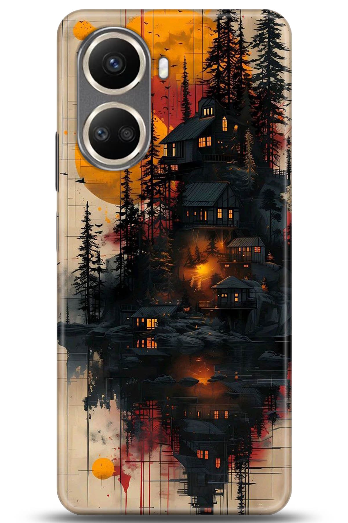 Huawei Nova 10 Uyumlu Kılıf HD Baskılı Kılıf - Followed Institution 5292