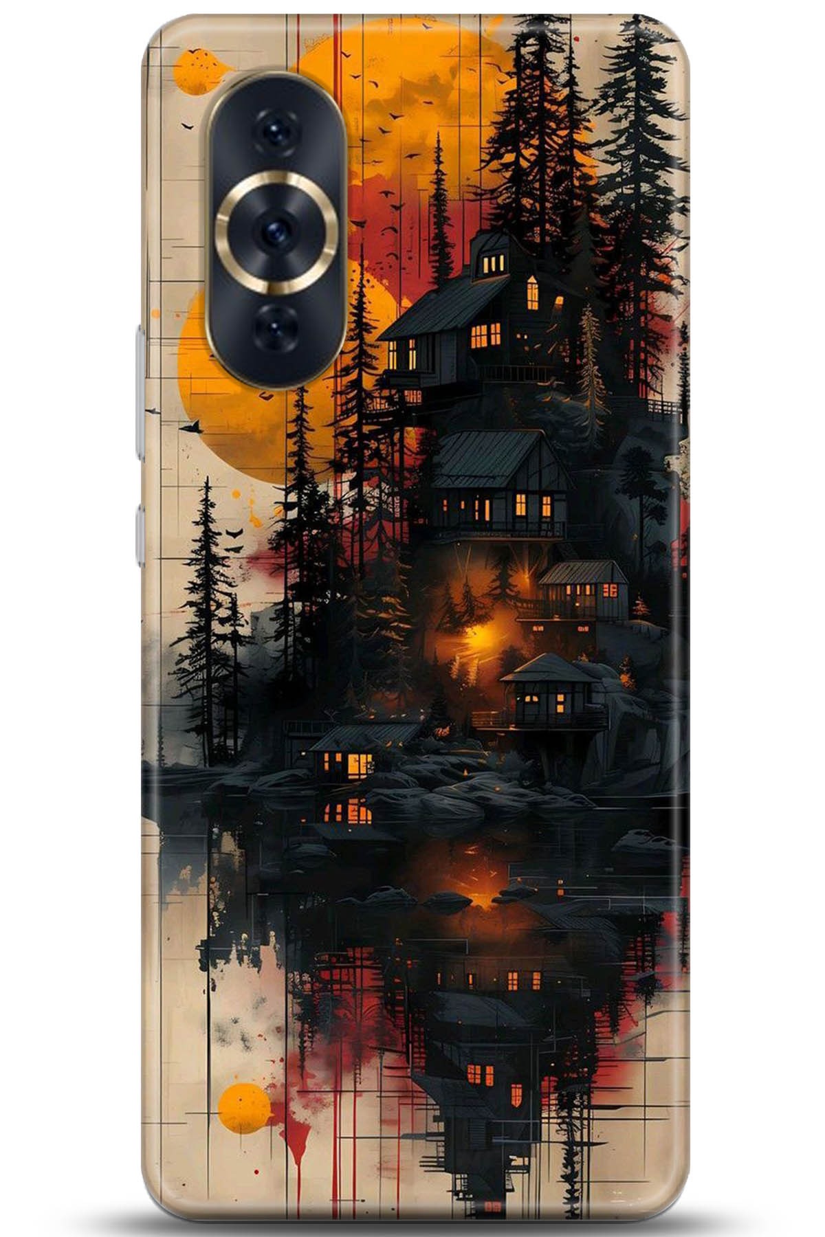 Huawei Nova 10 Pro Uyumlu Kılıf HD Baskılı Kılıf - Followed Institution 5292