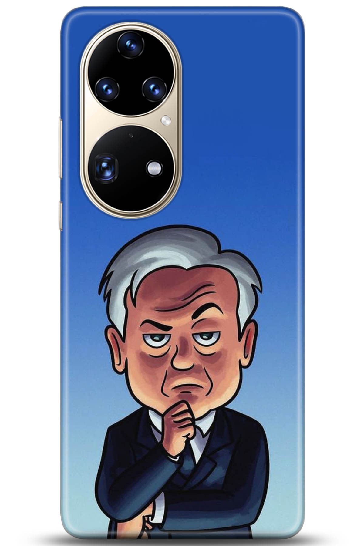 Huawei P50 Pro Uyumlu Kılıf HD Baskılı Kılıf - Followed Institution 5107