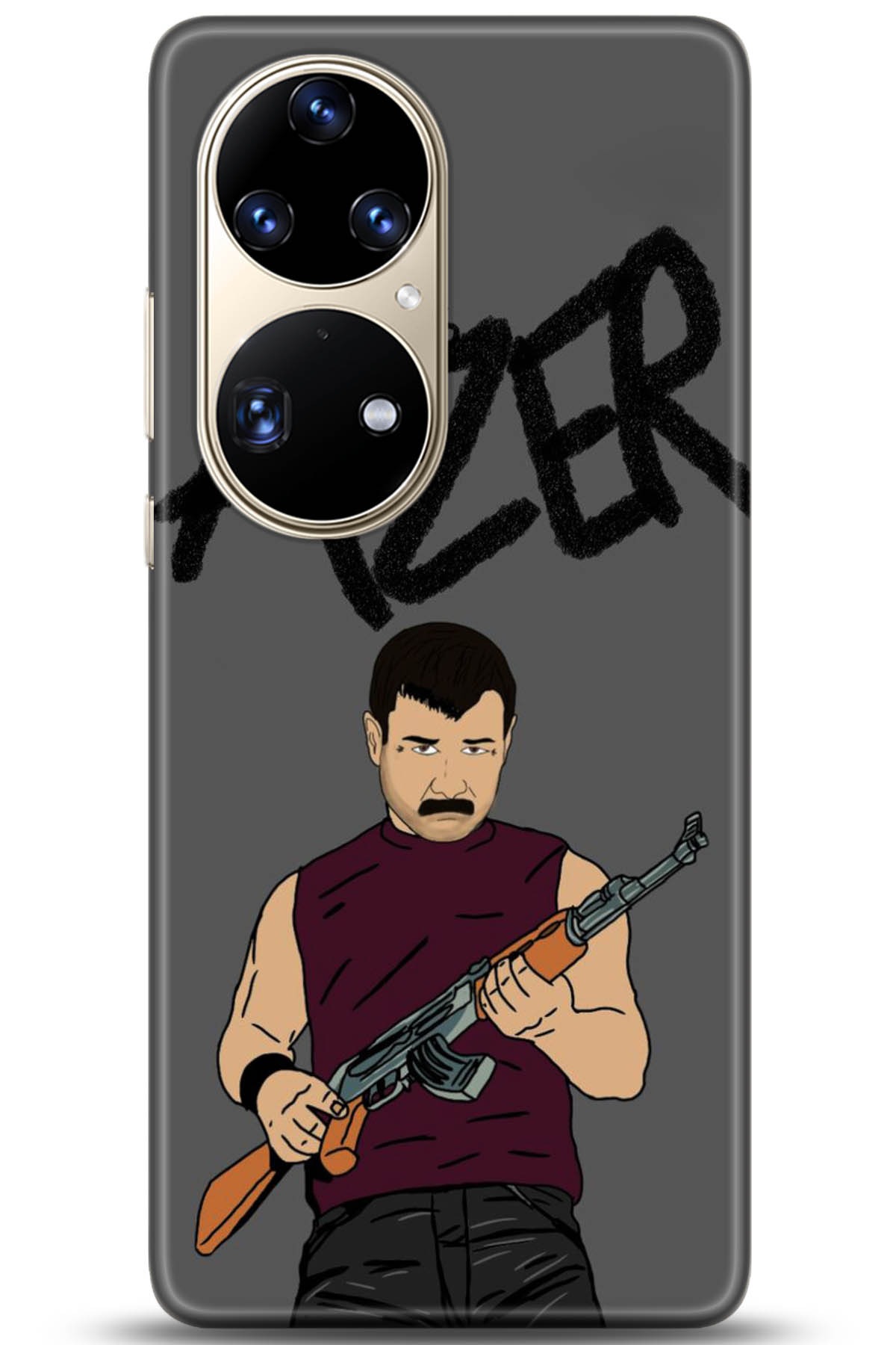 Huawei P50 Pro Uyumlu Kılıf HD Baskılı Kılıf - Followed Institution 5128